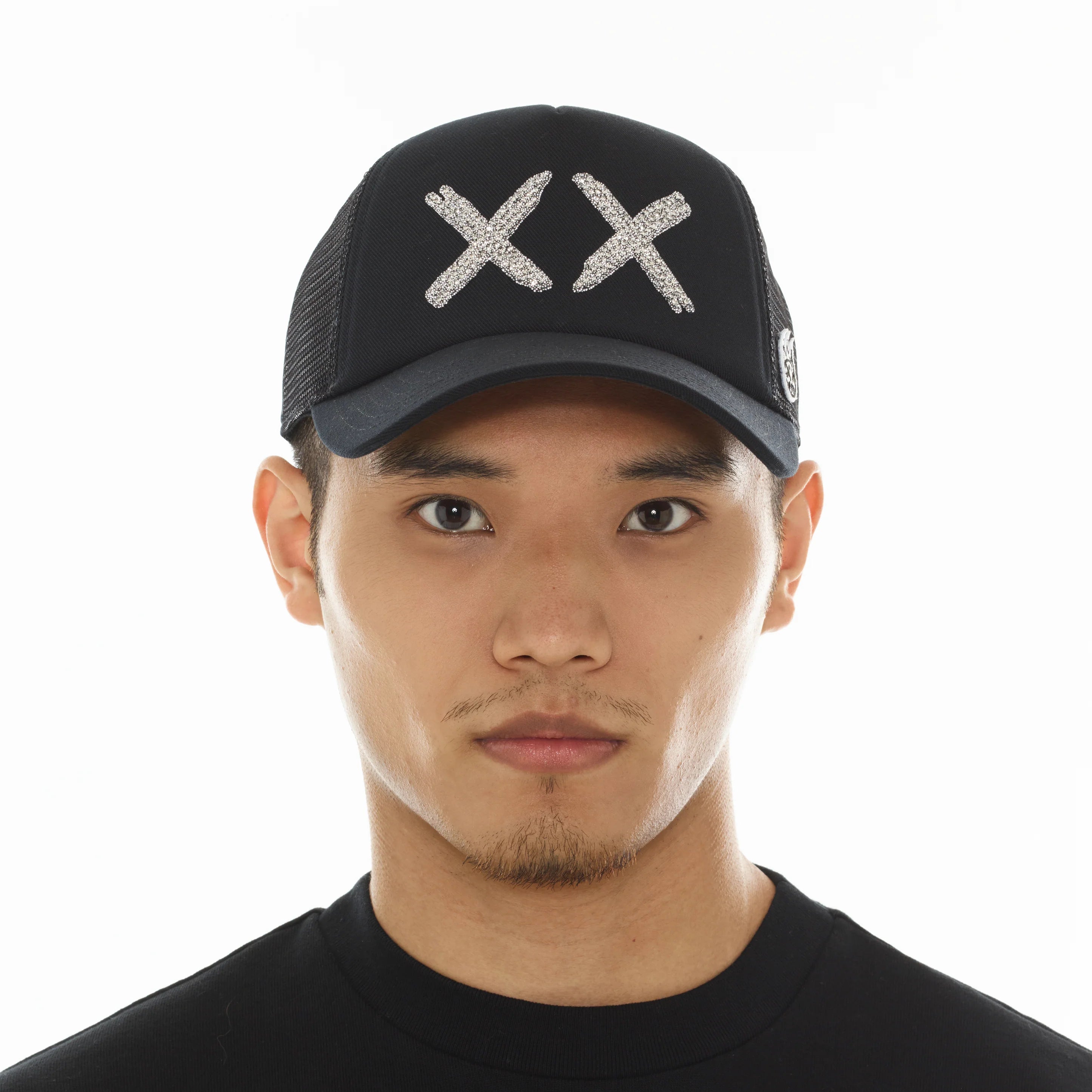Cult of Individuality XX Crystal Logo Trucker Hat Black