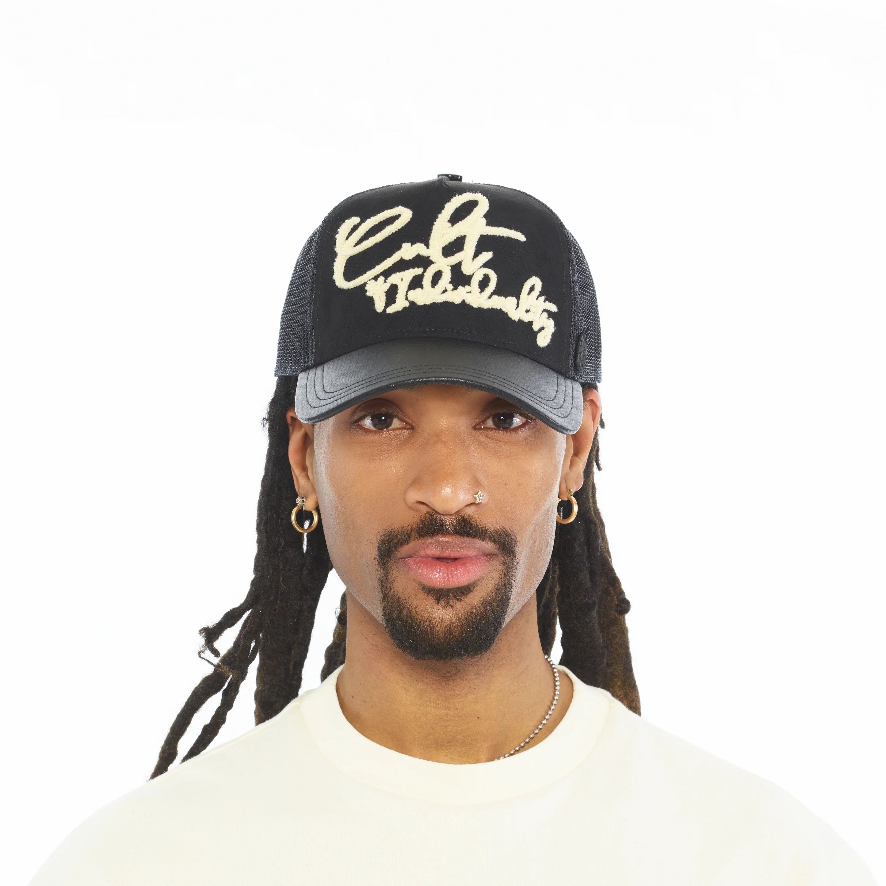 Cult of Individuality Grasshopper Emb Trucker Hat Black