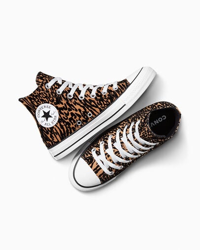 Unisex Converse Chuck Taylor All Star Hi Shoes Leopard
