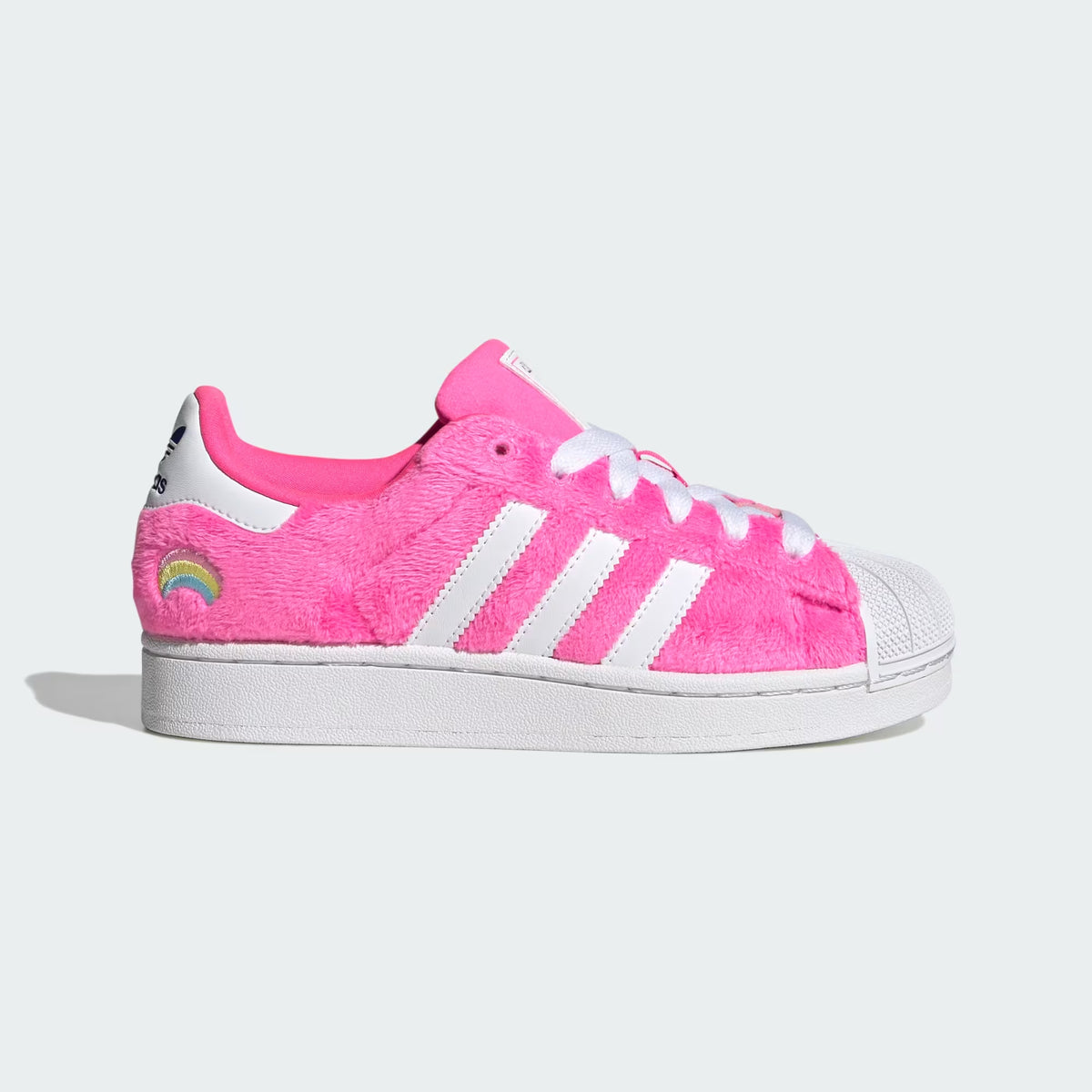 Big Kids adidas Originals X Care Bears Superstar II Shoes Lucid Pink