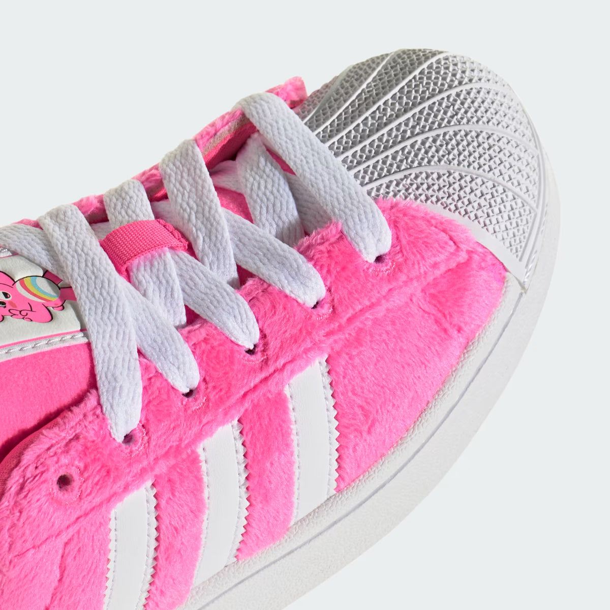 Big Kids adidas Originals X Care Bears Superstar II Shoes Lucid Pink