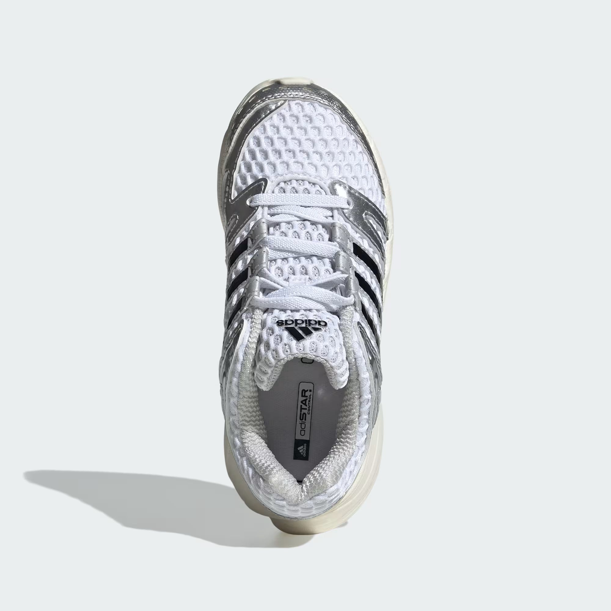 Little Kids adidas Originals Adistar Control 5 Elastic Lace Shoes Cloud White