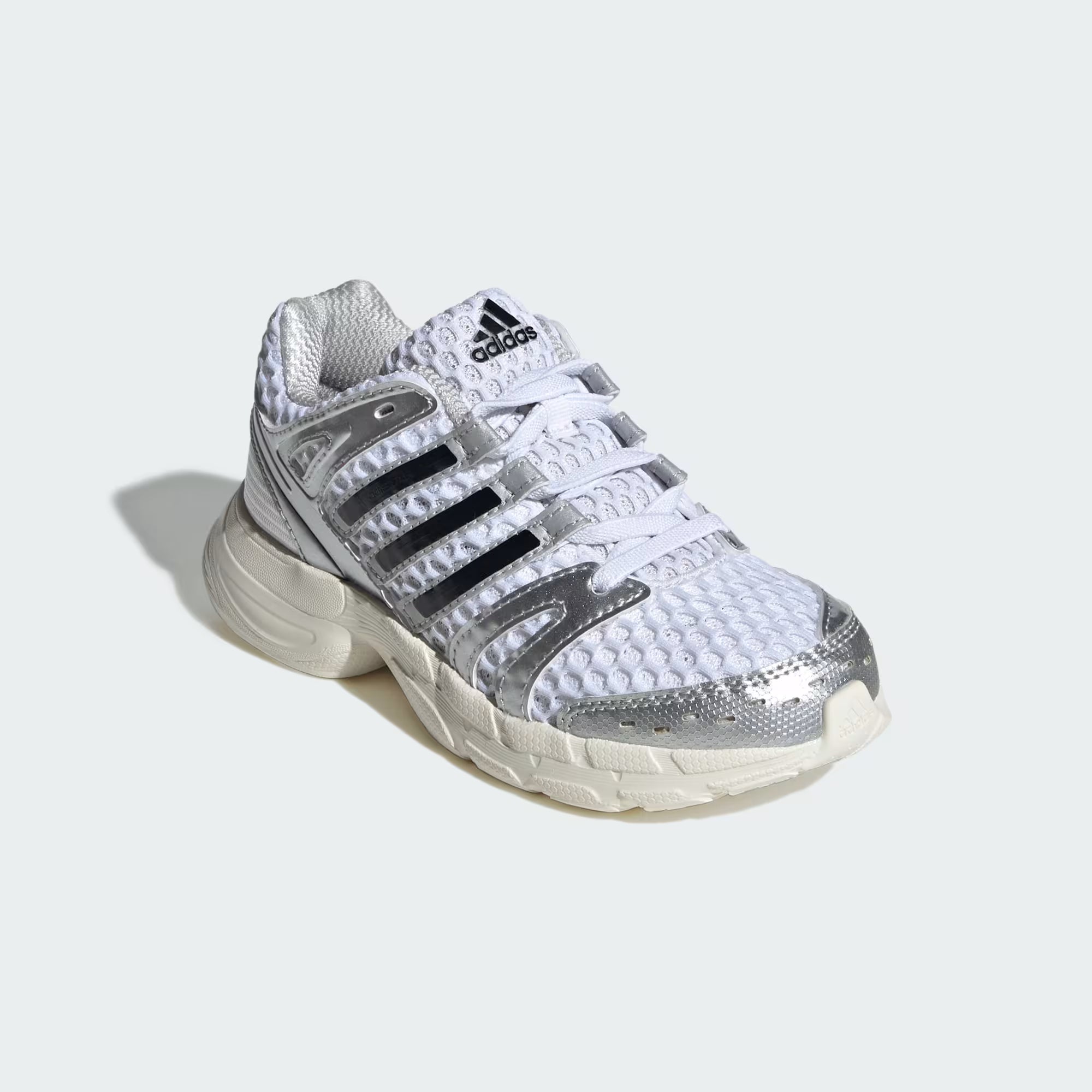 Little Kids adidas Originals Adistar Control 5 Elastic Lace Shoes Cloud White