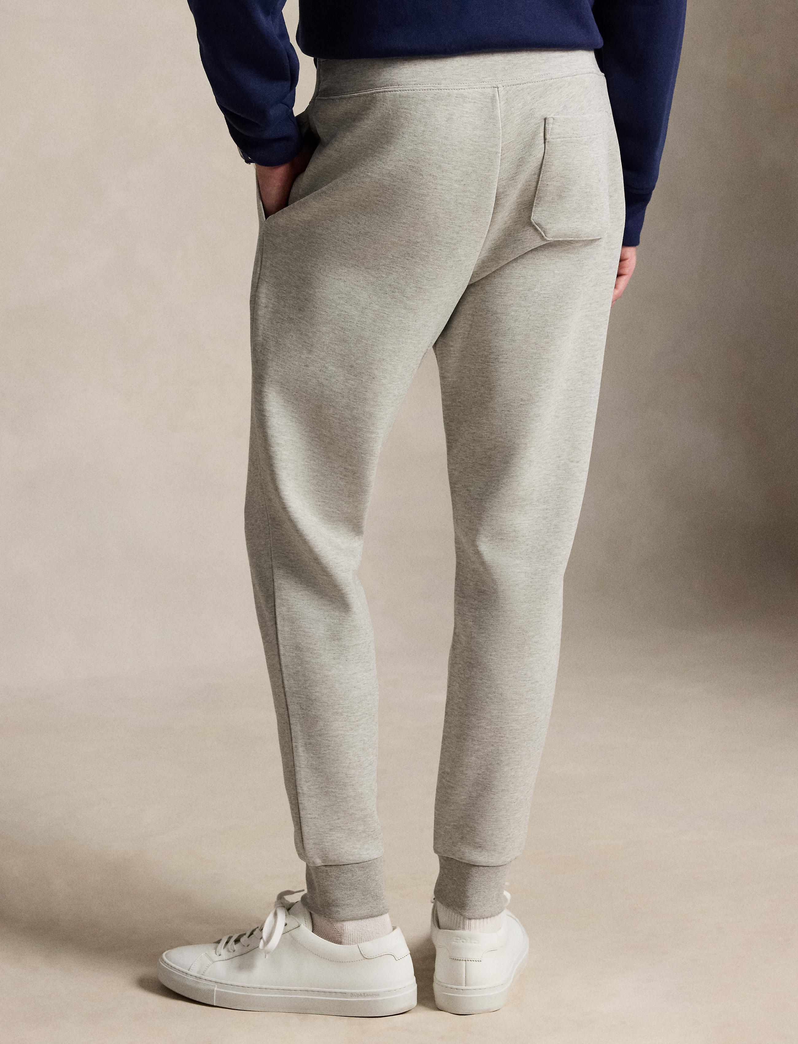 Men's Polo Ralph Lauren Double Knit Tech Athletic Jogger Dark Sport Heather