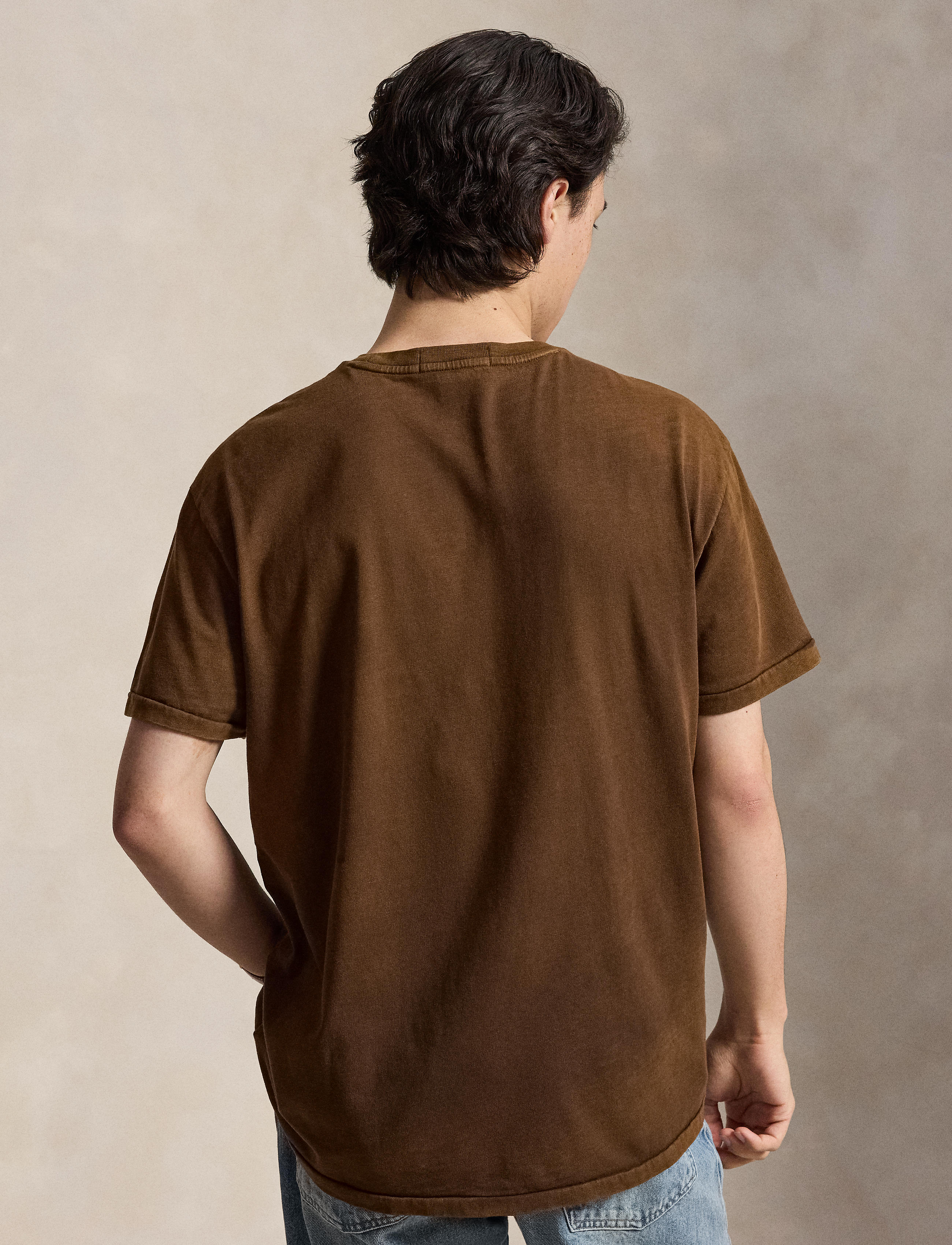Men's Polo Ralph Lauren The Ralph Logo T-Shirt Copper Brown