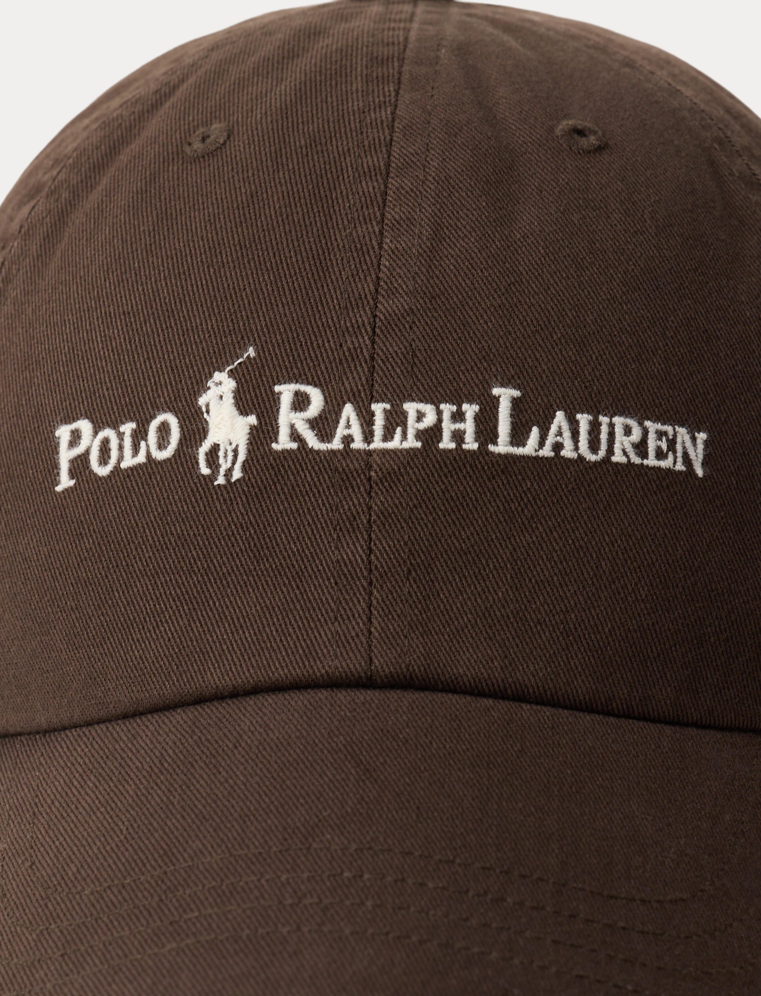 Polo Ralph Lauren Cotton Twill Ball Cap Brown | Chicago City Sports