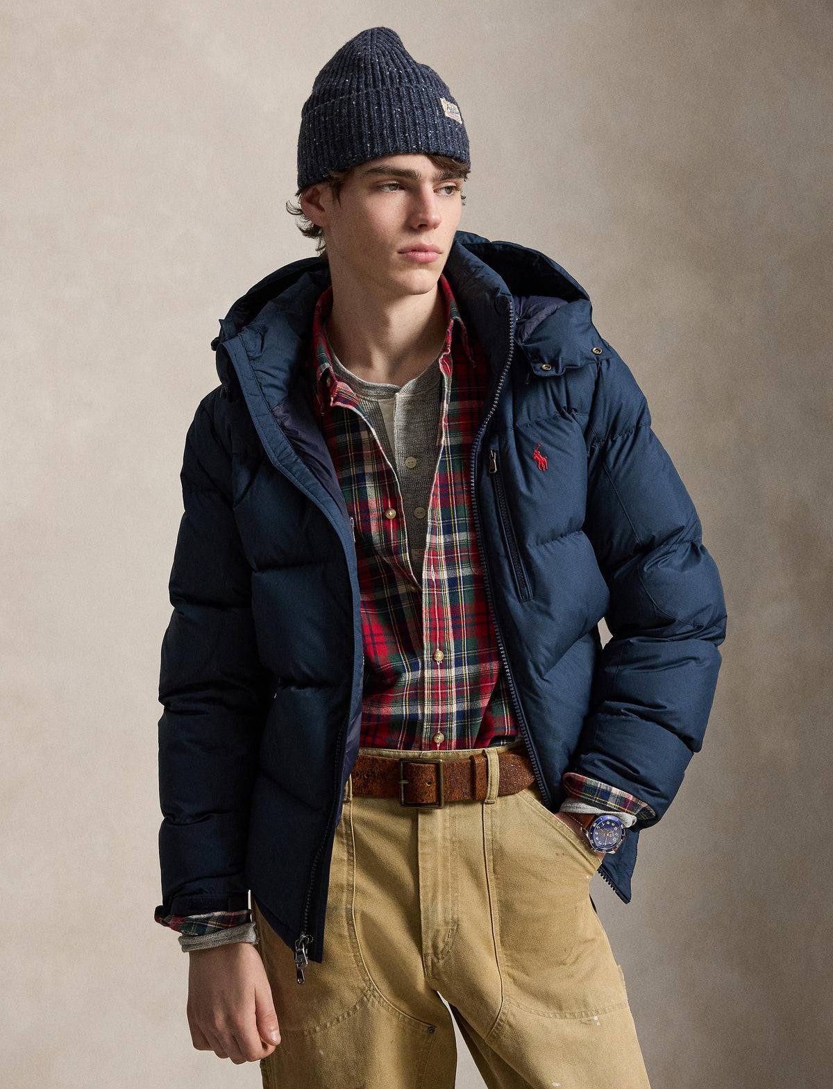 Men's Polo Ralph Lauren The Gorham Down Jacket Collection Navy