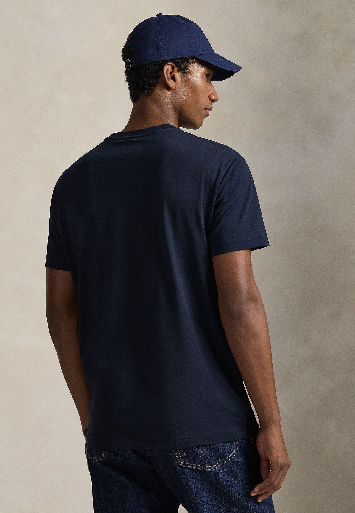 Men's Polo Ralph Lauren Classic Fit Logo Jersey T-Shirt Aviator Navy