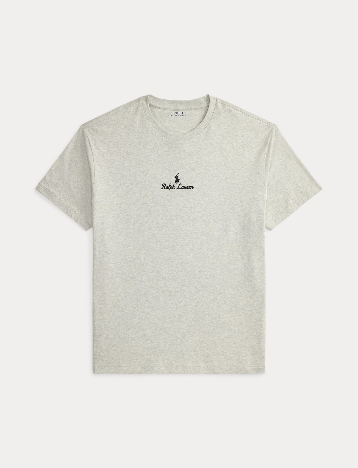 Men's Polo Ralph Lauren Classic Fit Logo Jersey T-Shirt Heather Grey