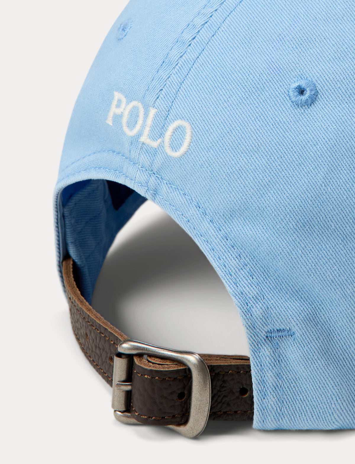 Unisex Polo Ralph Lauren Big Pony Twill Ball Cap Powder Blue