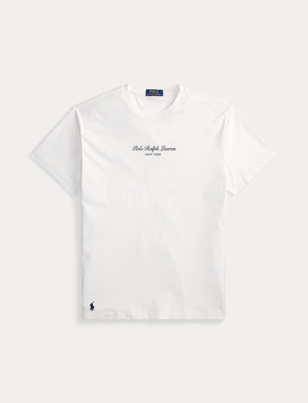 Men's Polo Ralph Lauren Classic Fit Logo Jersey T-Shirt White