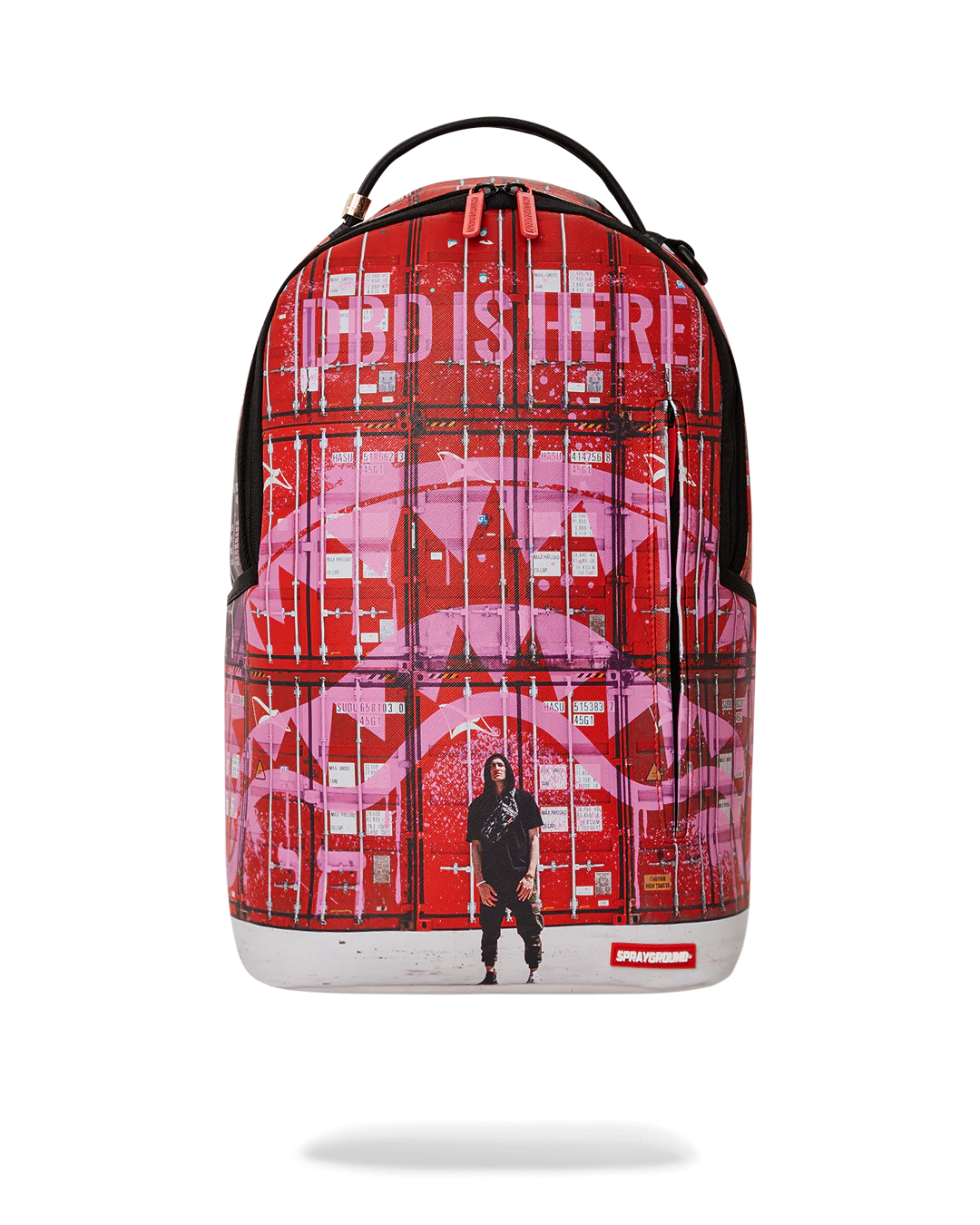 Sprayground Containers Backpack Red Chicago City Sports