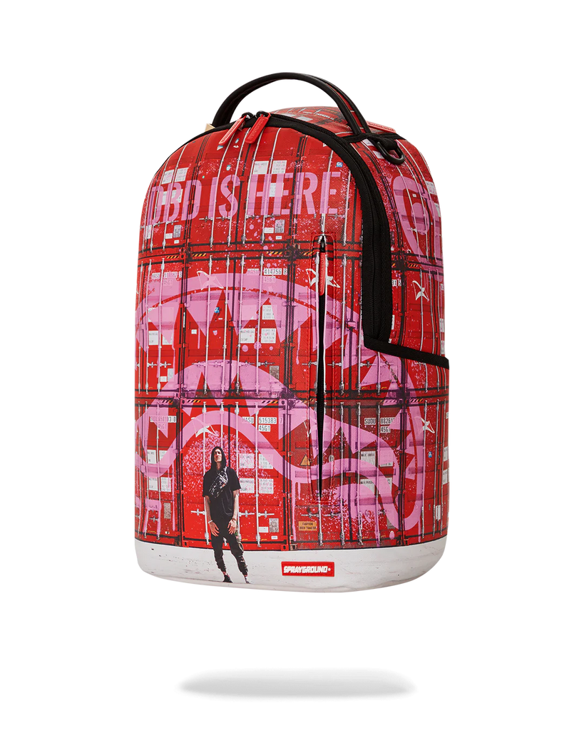 Sprayground Containers Backpack Red