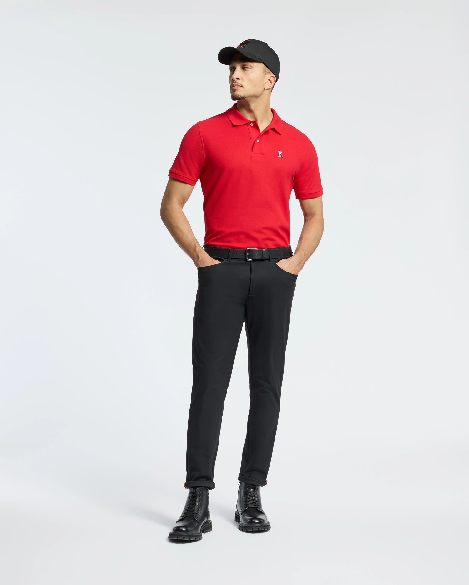 Men's Psycho Bunny Classic Polo Brilliant Red | Chicago City Sports