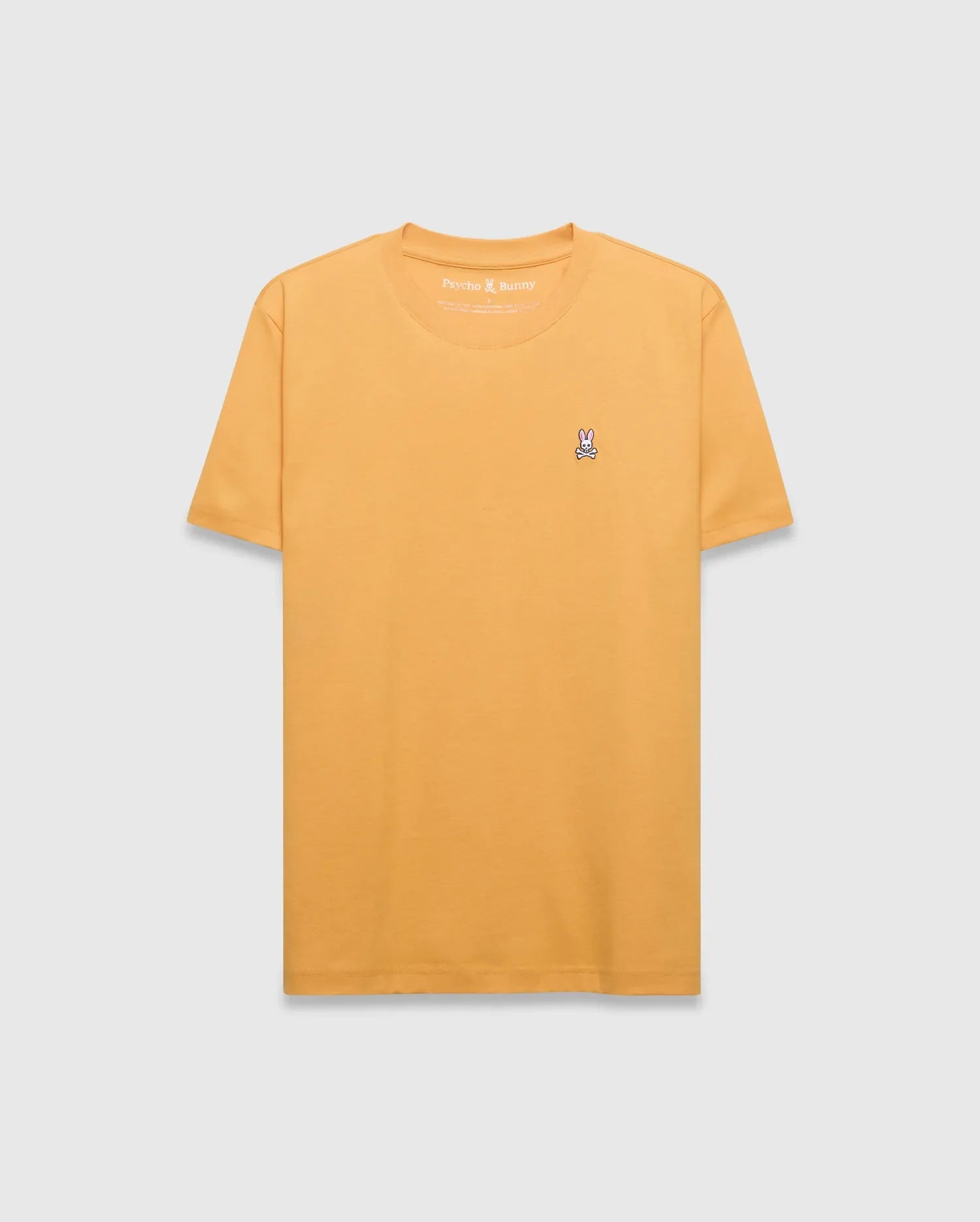 Men's Psycho Bunny Classic Crew Neck Tee Jurassic Gold