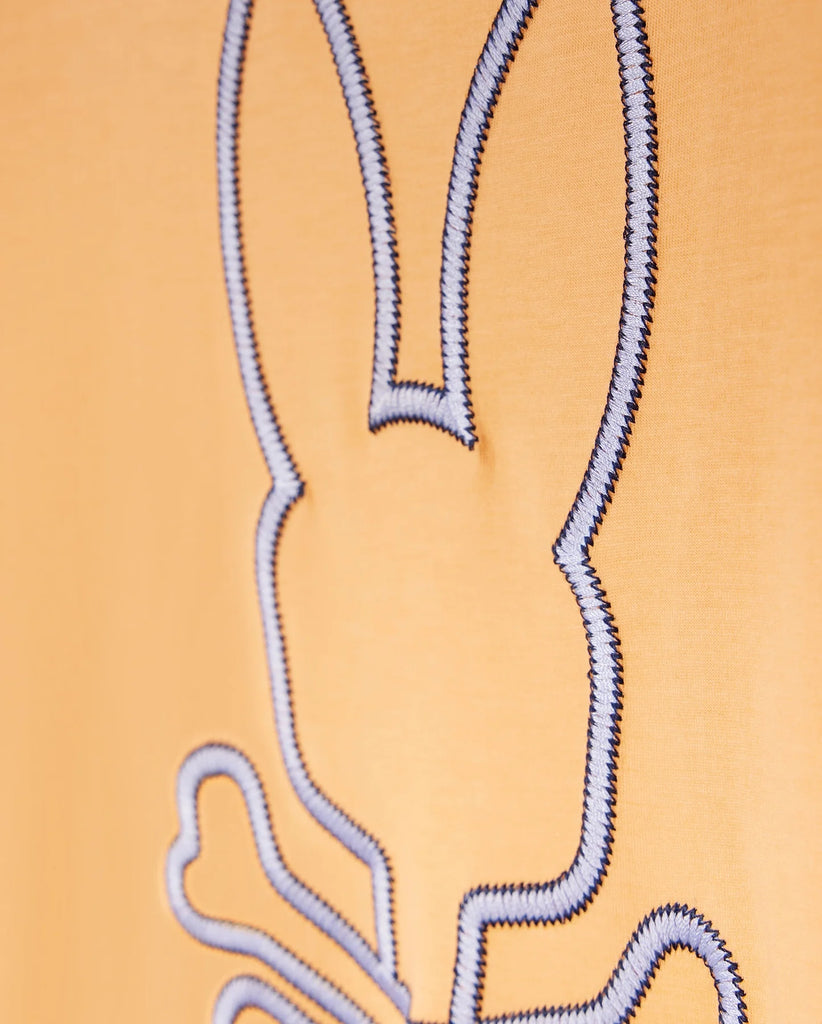 Men's Psycho Bunny Floyd Graphic Tee Mock Orange