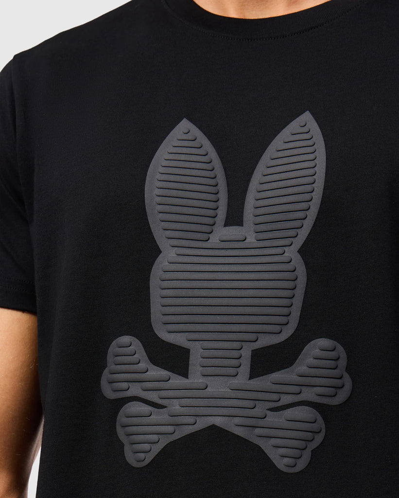 Men's Psycho Bunny Kingston Graphic Tee Black