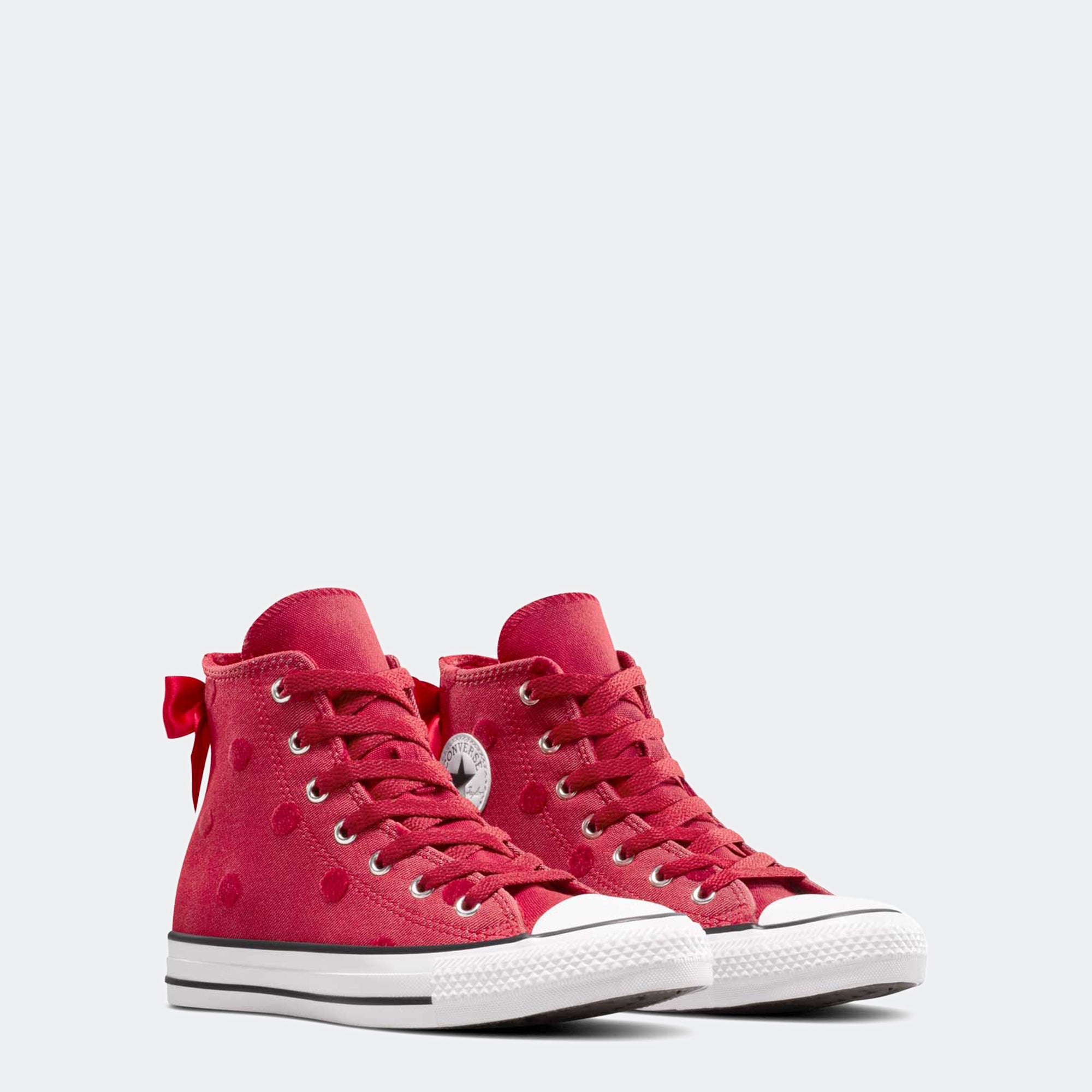 Big Kid Converse Chuck Taylor All Star Hi Bows Shoes Days Ahead / White