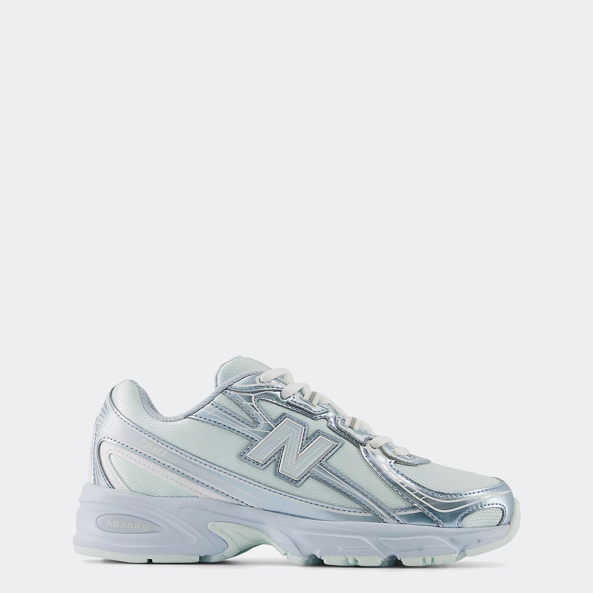 Big Kids New Balance 740 Laces Shoes Glint Blue