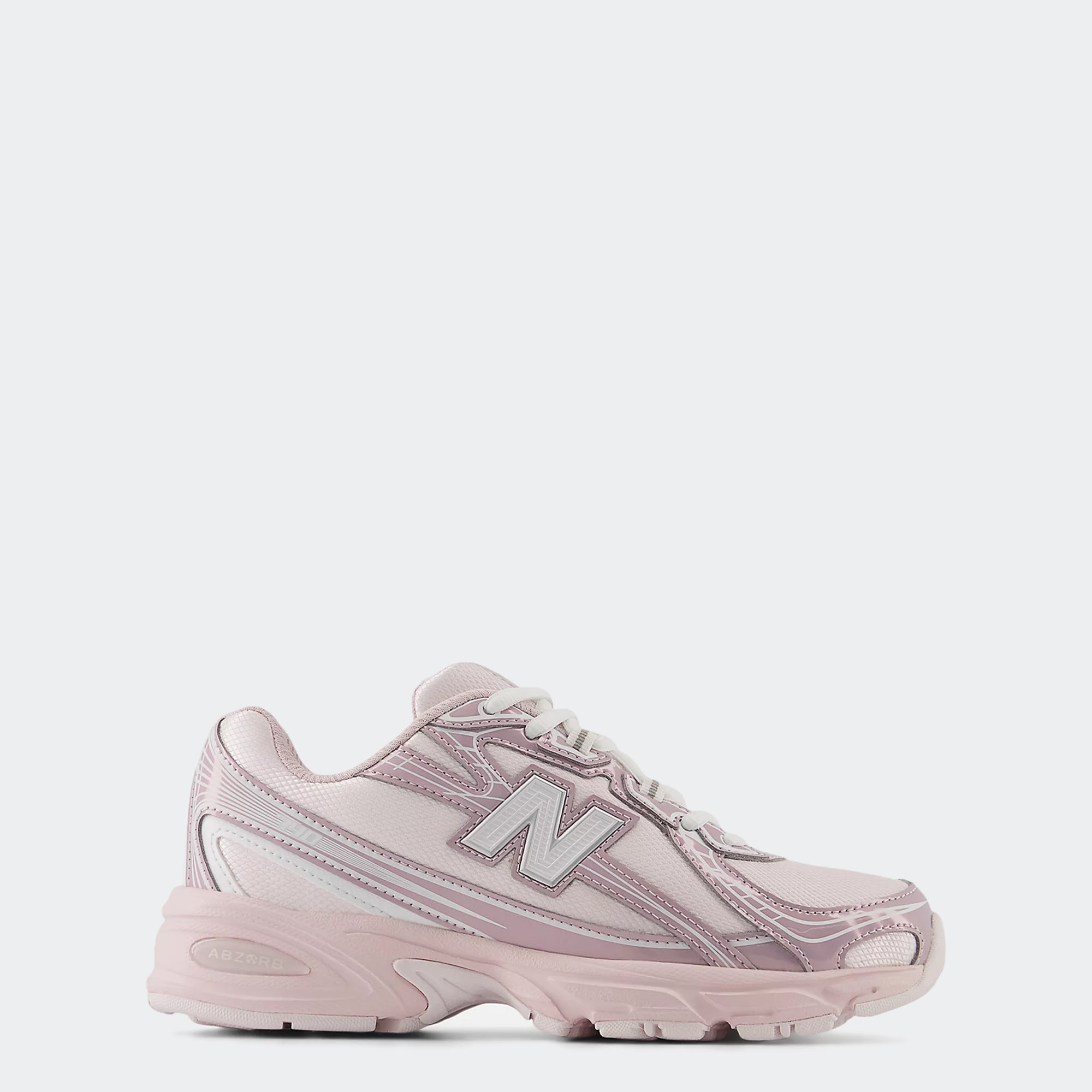 Big Kids New Balance 740 Laces Shoes Pink Salt