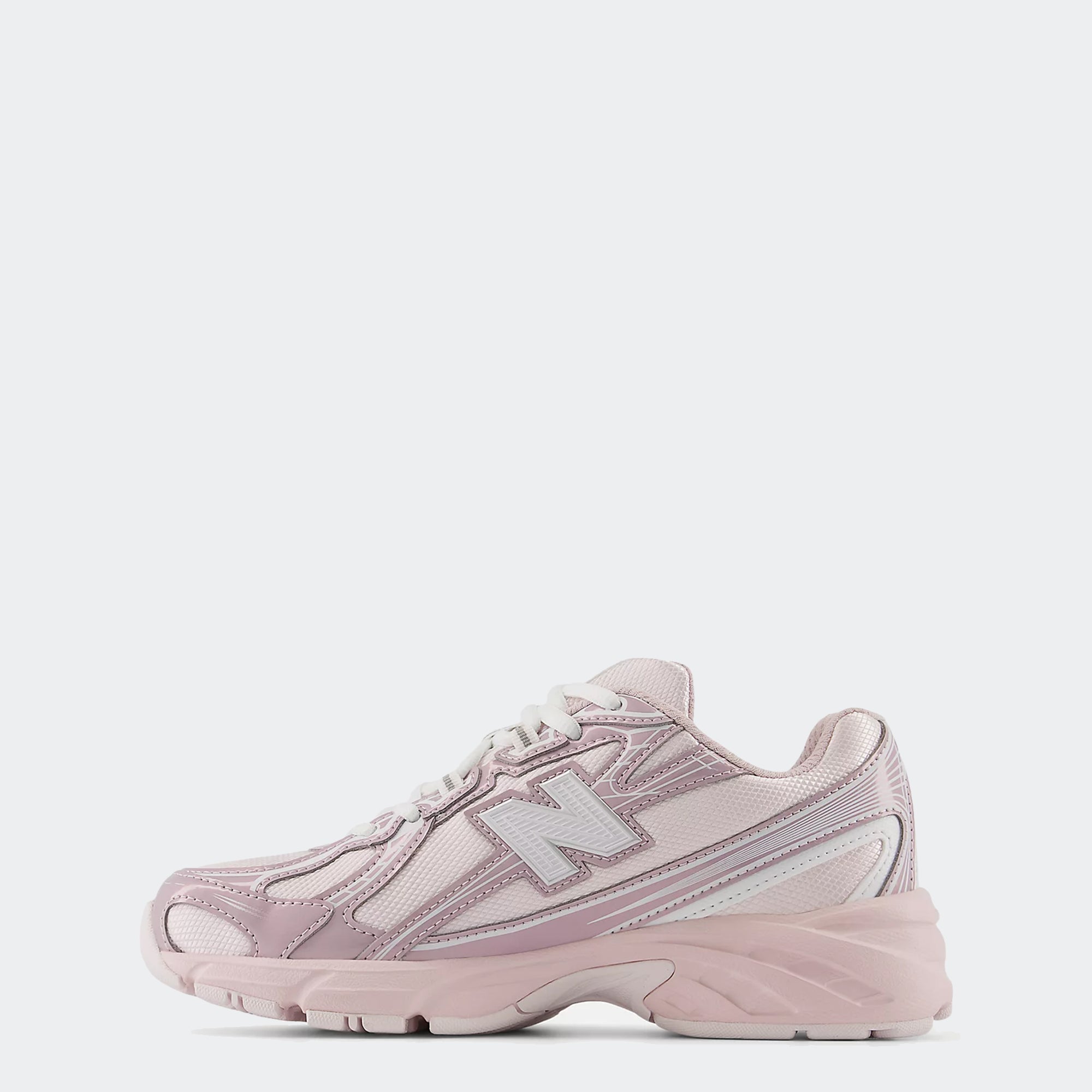 Big Kids New Balance 740 Laces Shoes Pink Salt