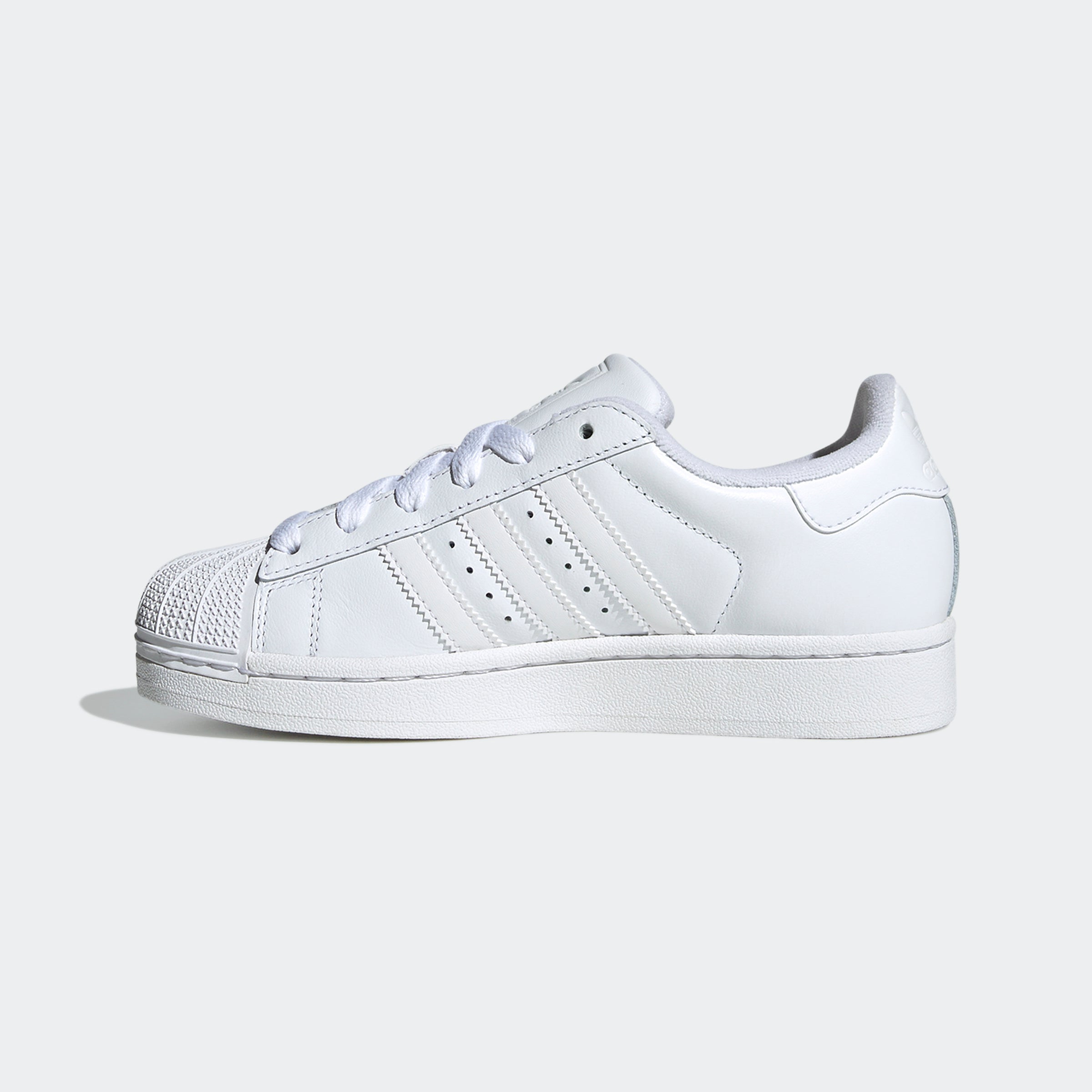 Big Kids adidas Originals Superstar II Shoes Cloud White