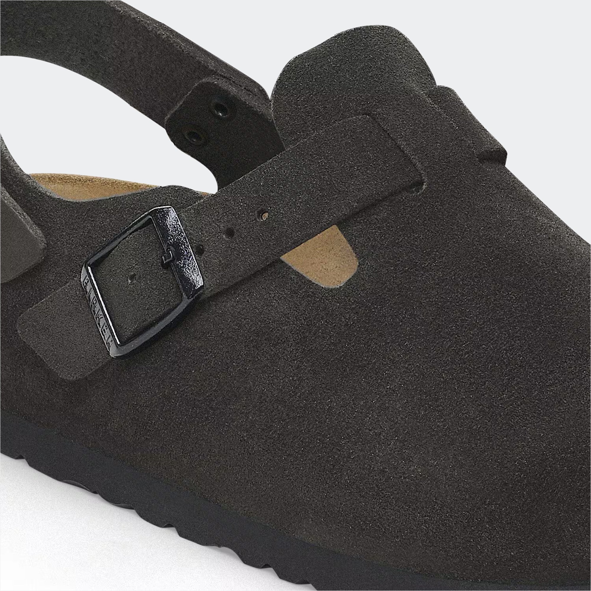 Men's BIRKENSTOCK Tokio Suede Leather Black | Chicago City Sports