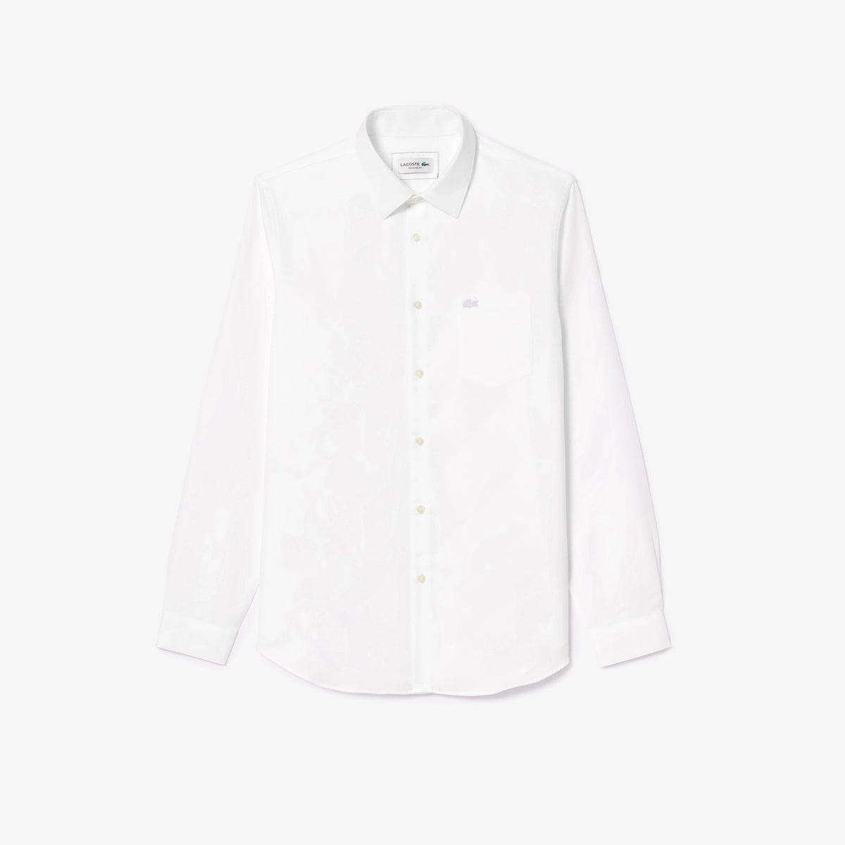 Lacoste Men's Regular Fit Cotton Shirt - 17½ Lacoste Men's Regular Fit Cotton Shirt - 17½