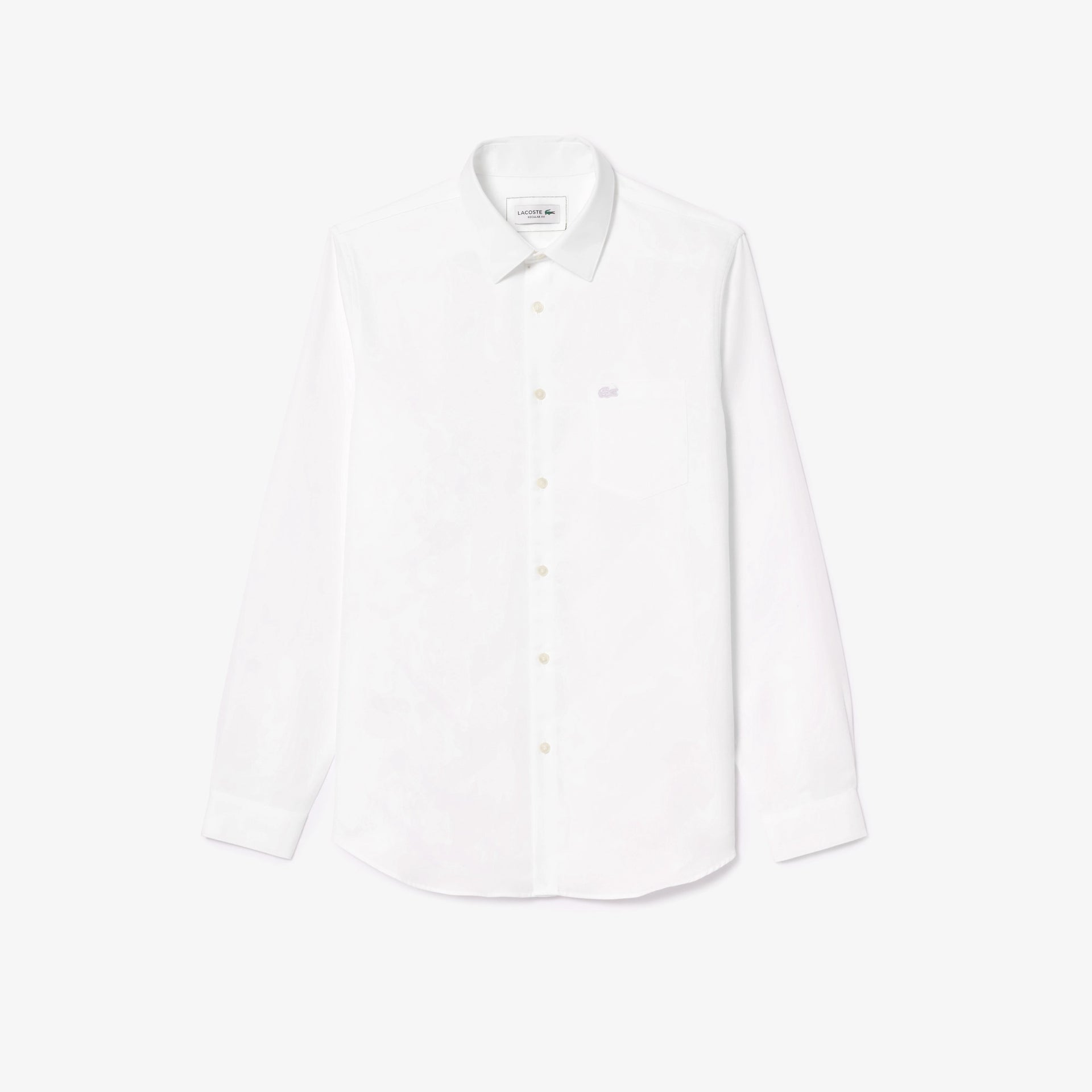 lacoste dress shirt Lacoste Men's Regular Fit Cotton Shirt - 17½