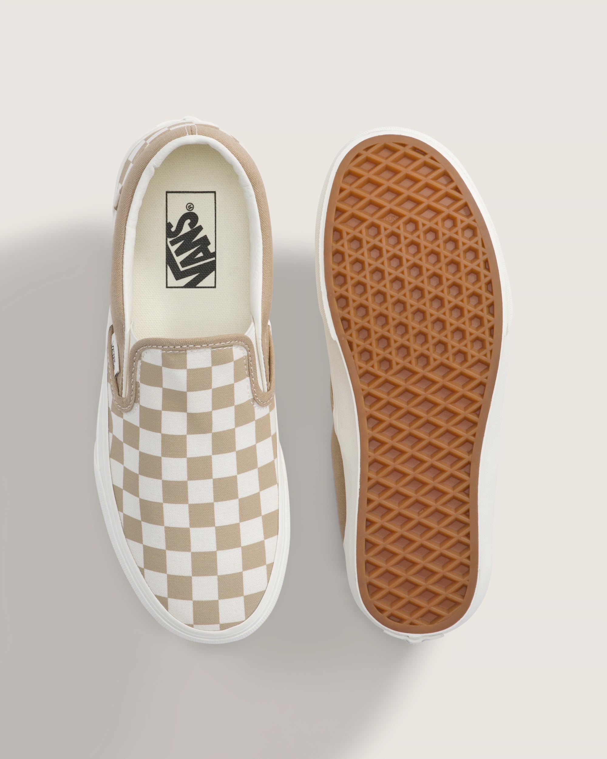Unisex Vans Classic Slip-On Checkerboard Shoes Incense