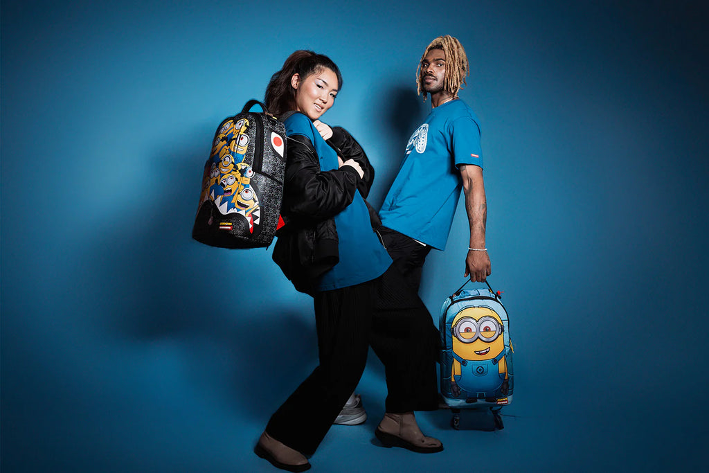 Sprayground Minions Obey The Shark Backpack
