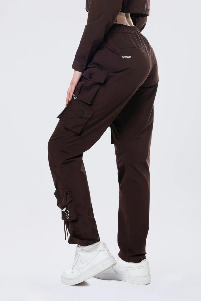 Women's Smoke Rise Relaxed Utility Slouched Pants Espresso