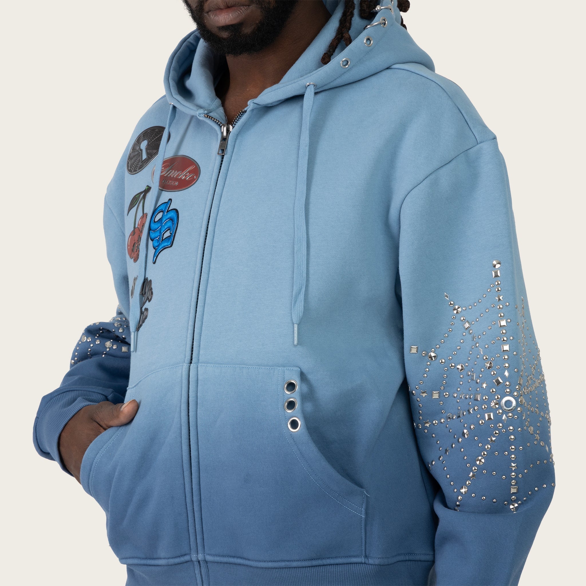 Smoke Rise Oversized No Rules Fleece Hoodie | Chicago City Sports