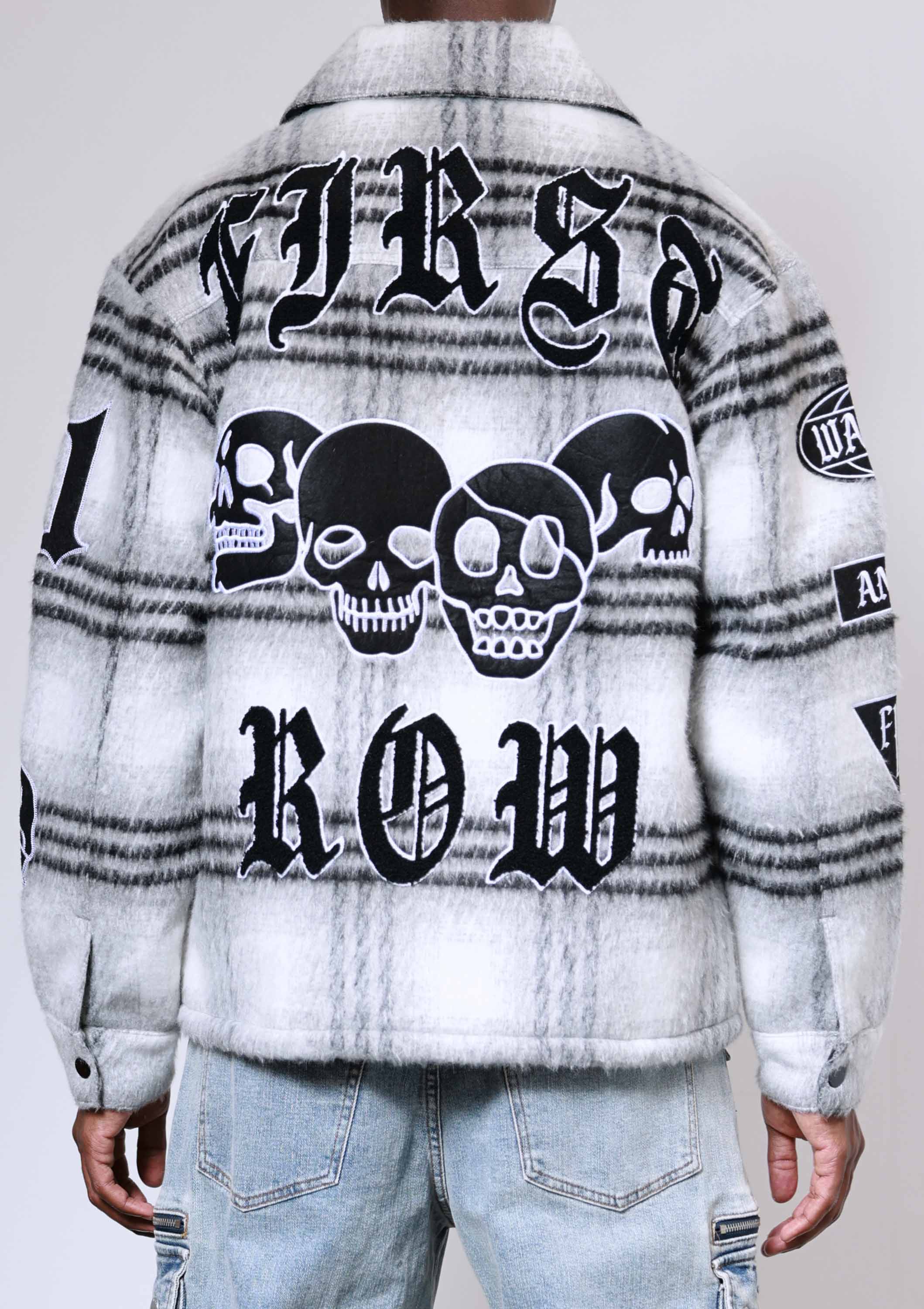 Men's First Row Wake Up & Be Fierce Shacket | Chicago City Sports