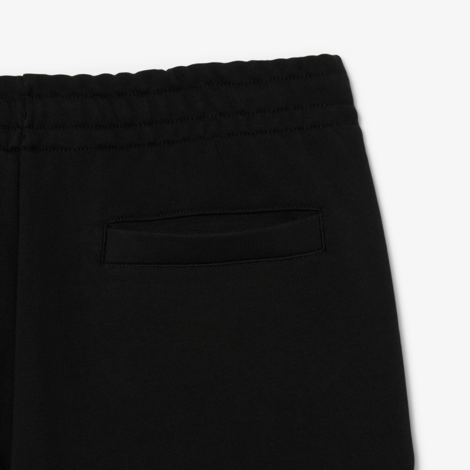 Men's Lacoste Regular Fit Fleece Shorts Black