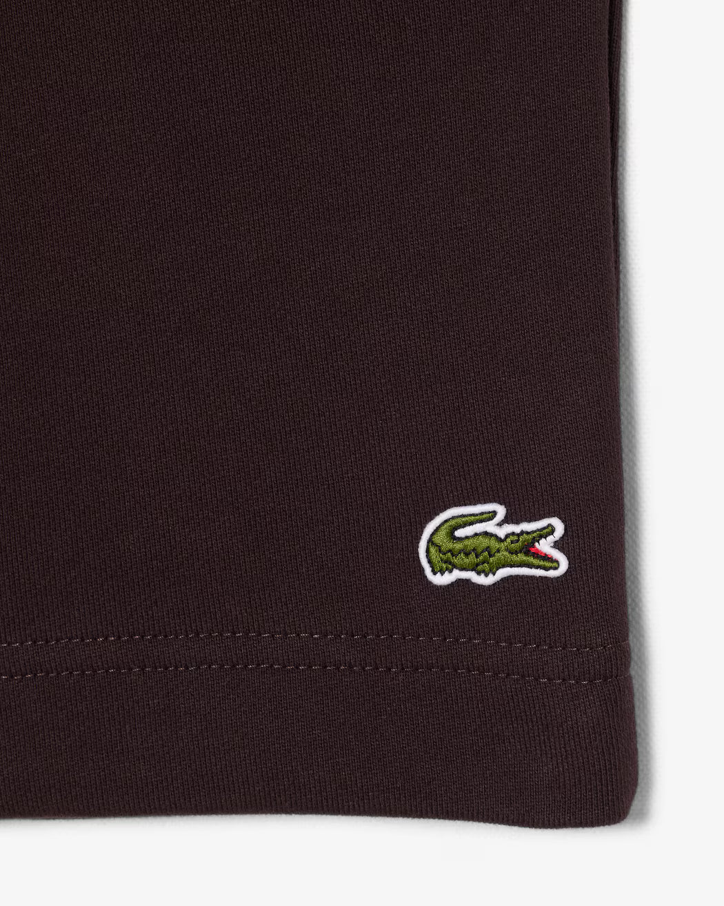 Men's Lacoste Regular Fit Fleece Shorts Brown