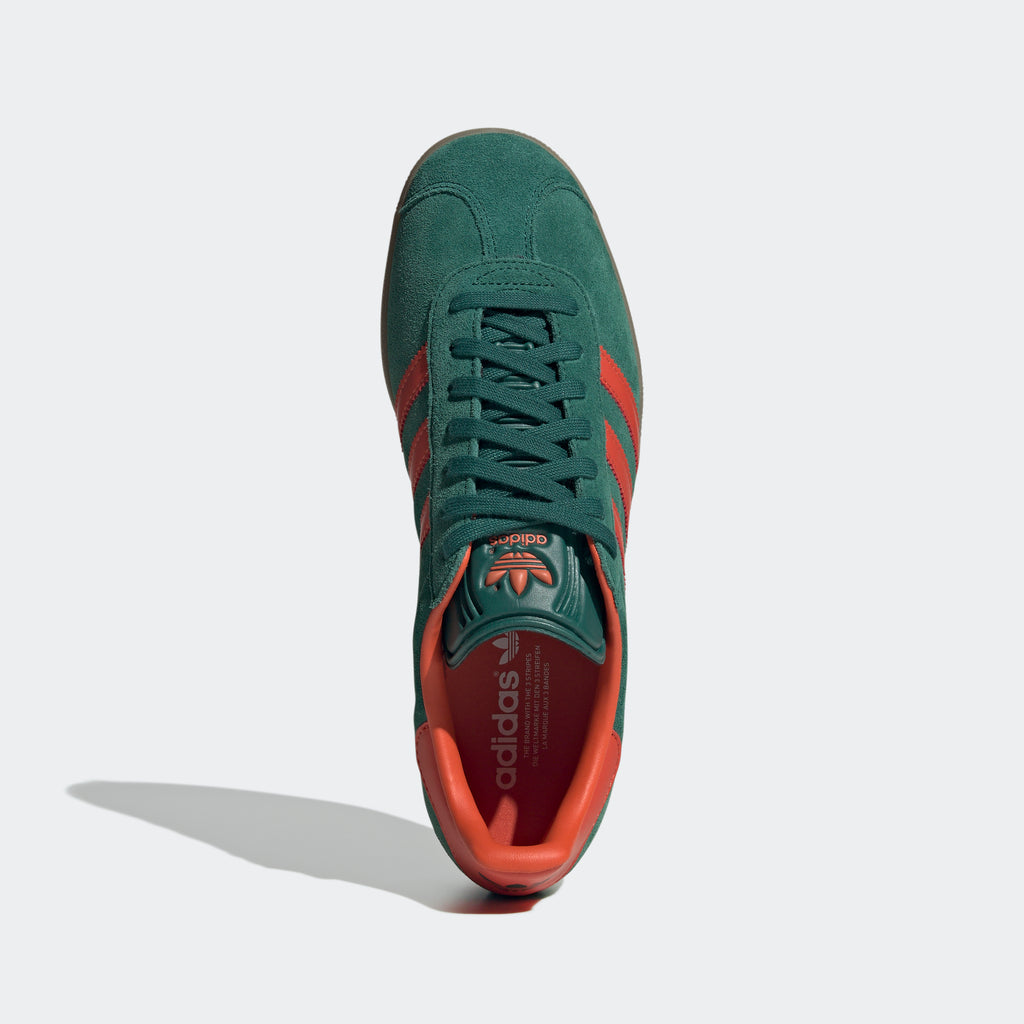 Men's adidas Originals Gazelle Shoes Collegiate Green