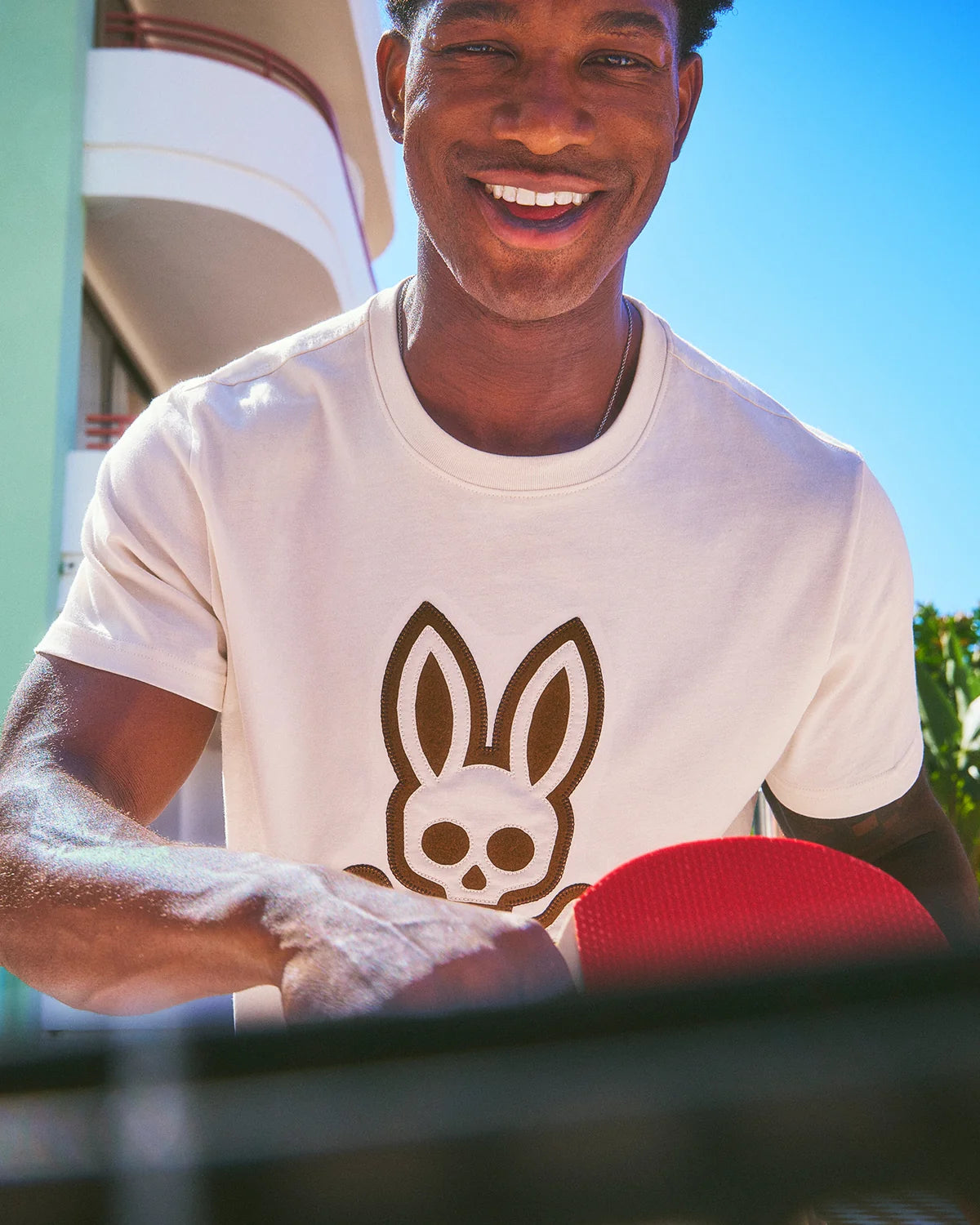 Men's Psycho Bunny Gage Graphic Tee Pristine