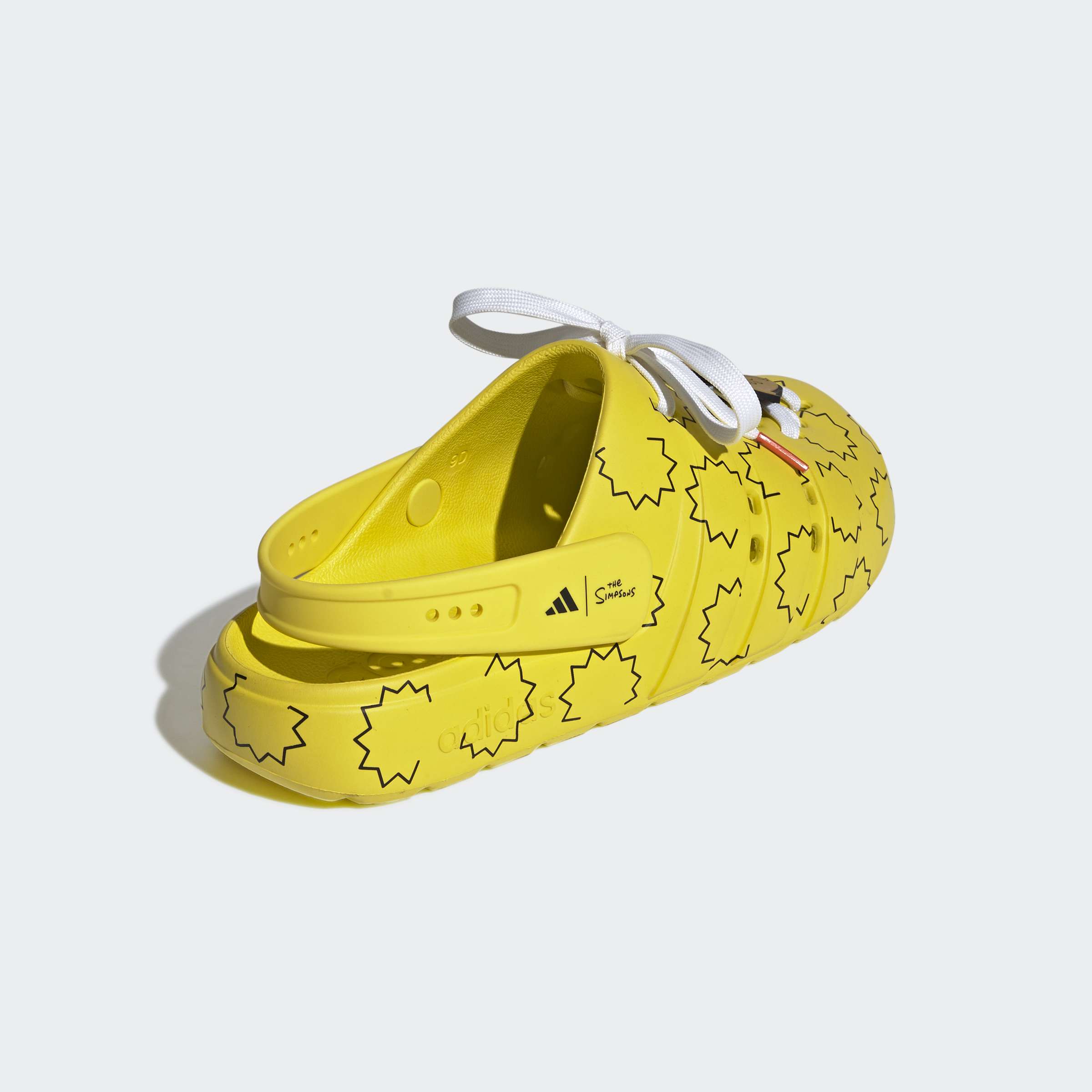 Men's adidas Originals Adilette Clog Simpson Yellow