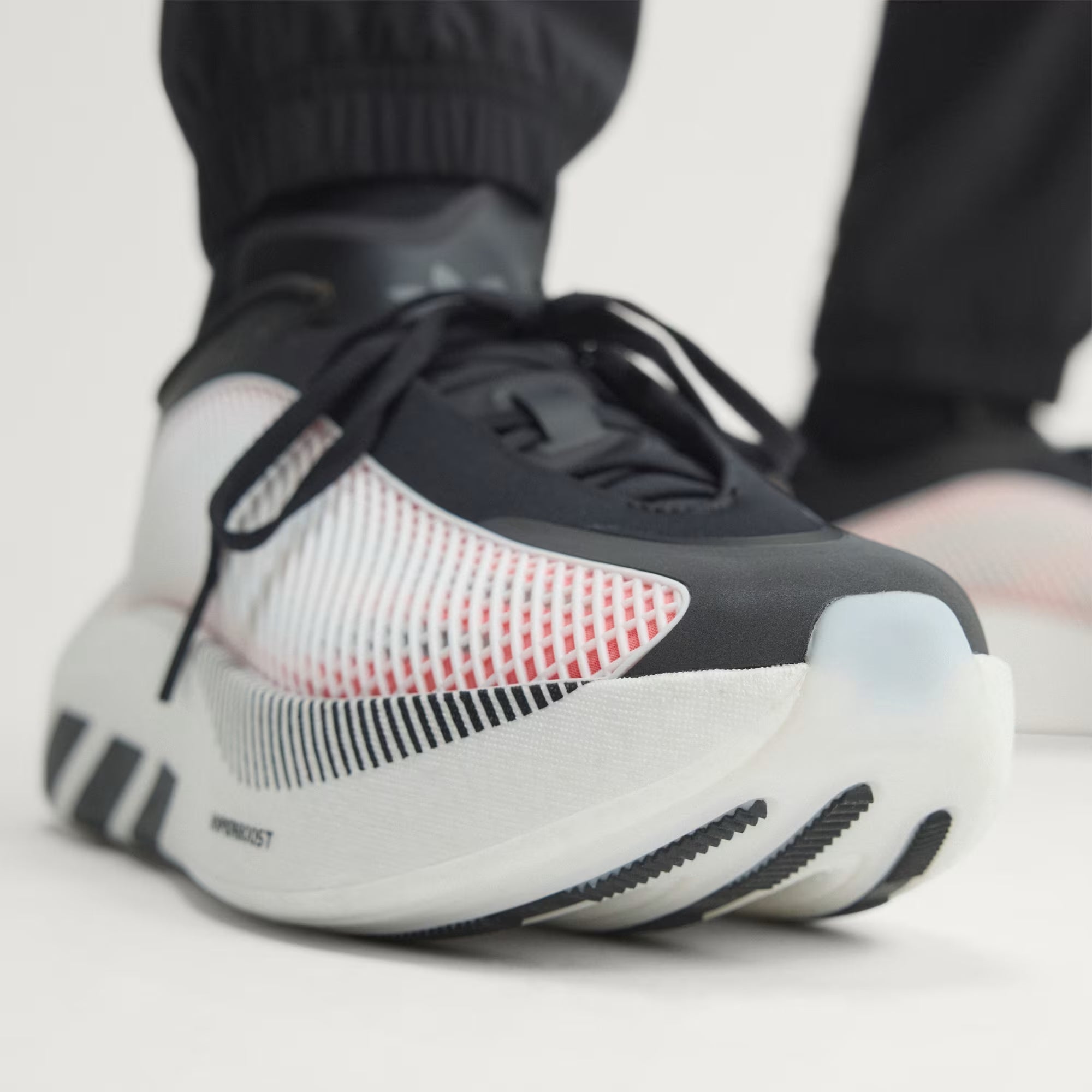Men's adidas Running Hyperboost Euphoria Shoes White / Solar Red