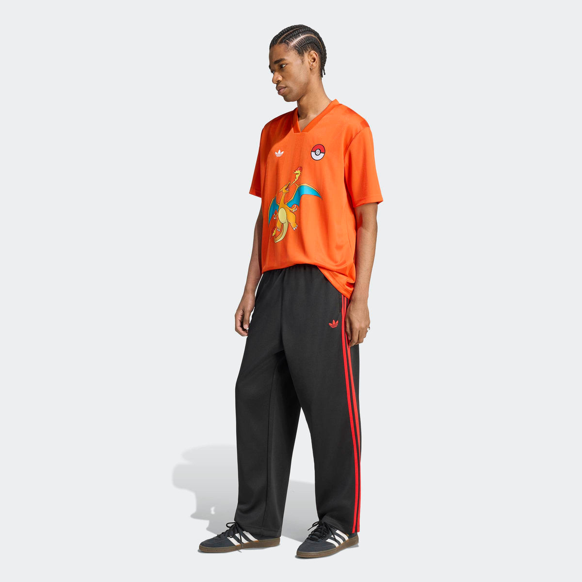 Men's adidas Originals X Pokémon Loose Jersey Charizard