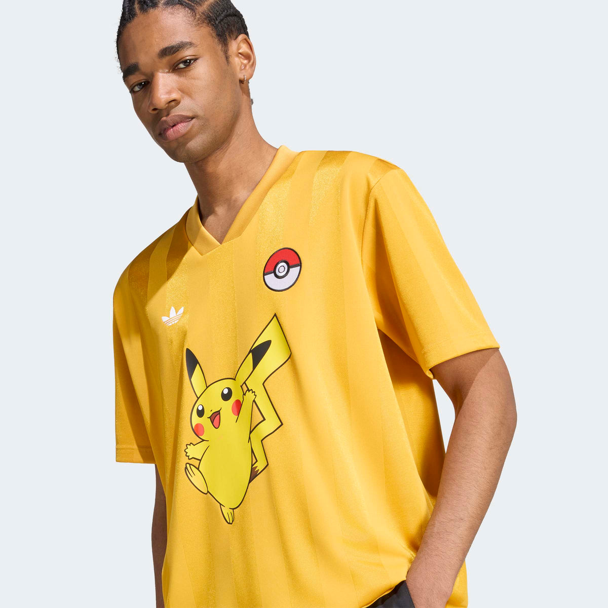 Men's adidas Originals X Pokémon Loose Jersey Pikachu