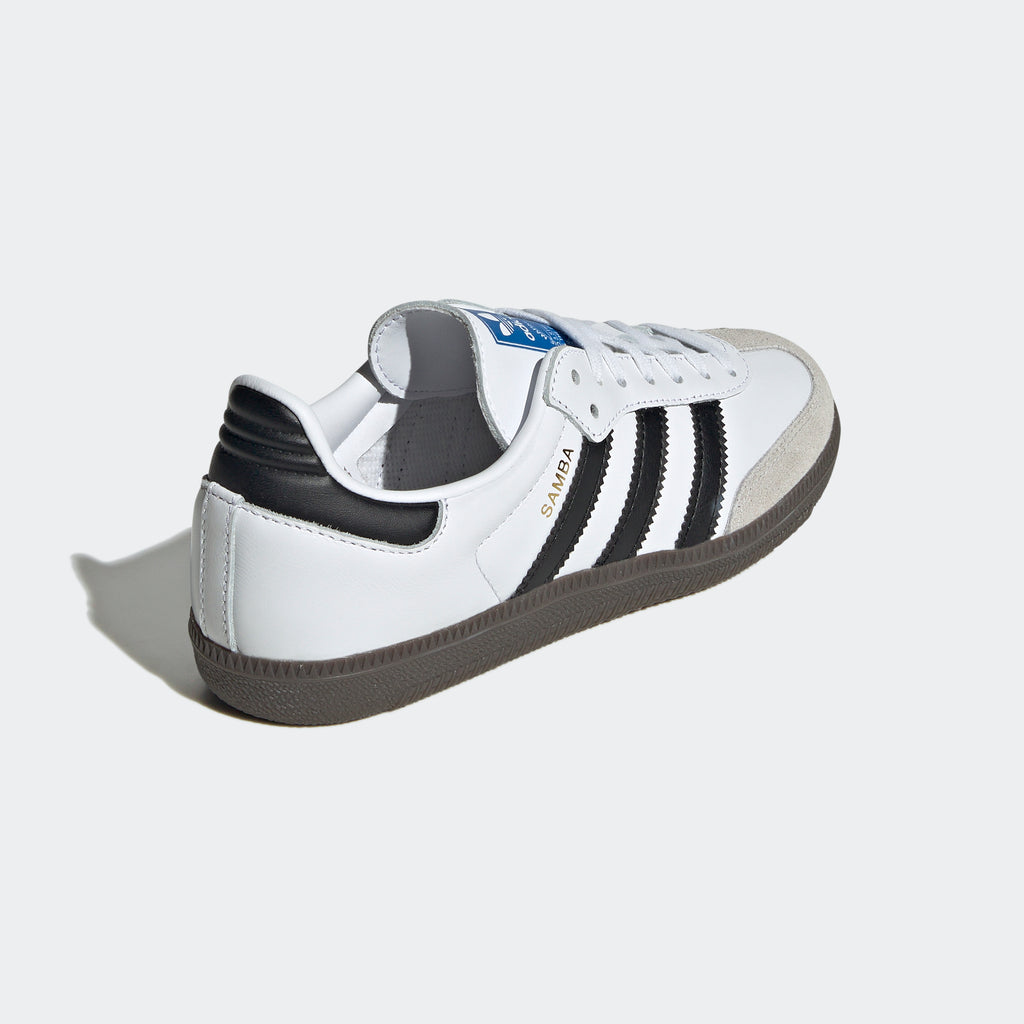 Kids adidas Originals Samba OG Shoes White Black