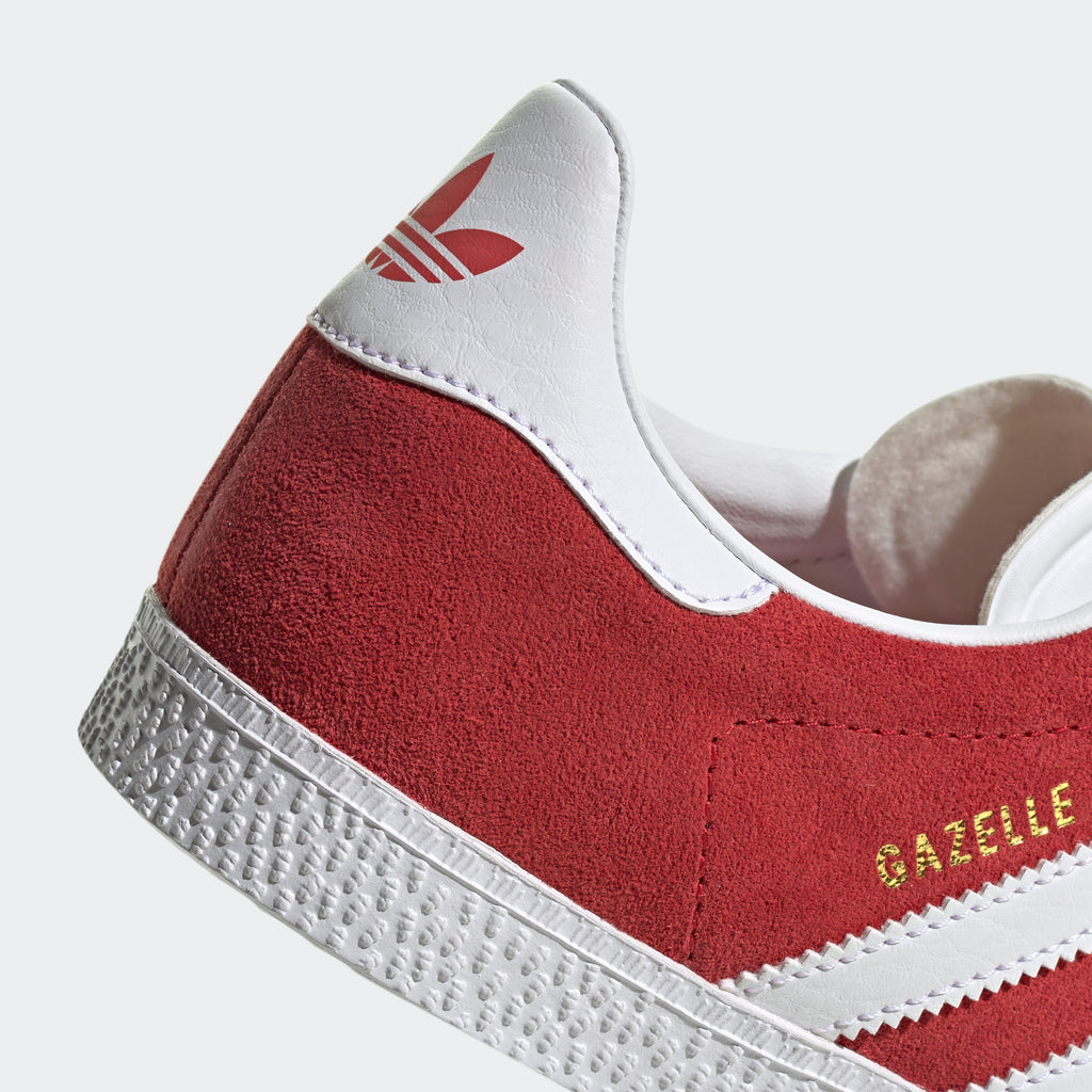 Kids adidas Originals Gazelle Shoes Better Scarlet