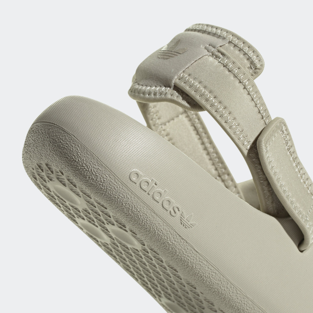 Big Kids adidas Originals Adifom Adilette Slides Putty Grey