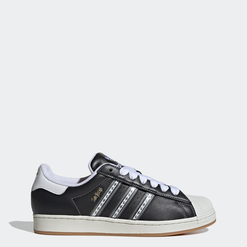 Men's adidas Originals Superstar Korn Shoes Black