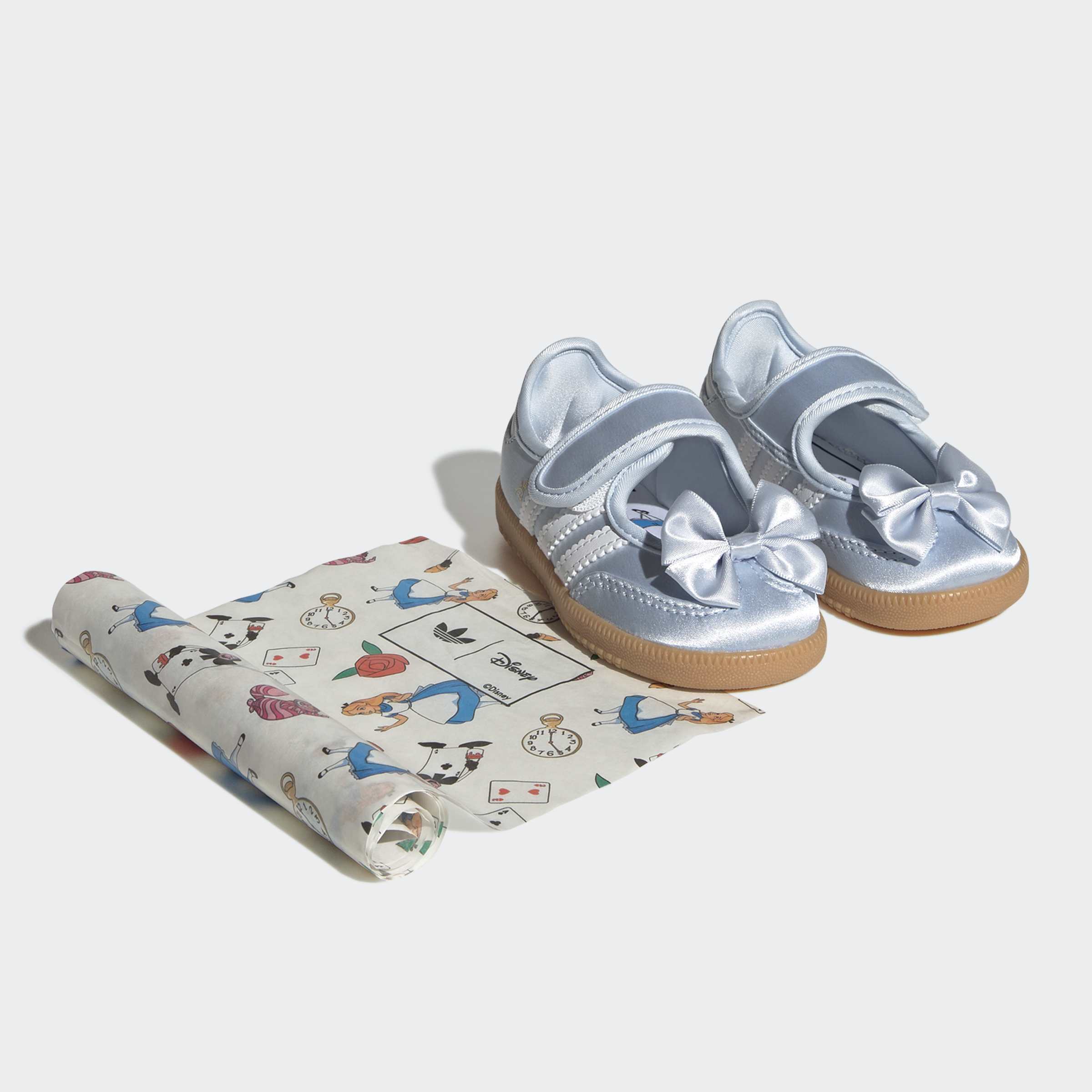 Toddlers adidas Originals Disney Samba Jane Shoes Crystal Sky