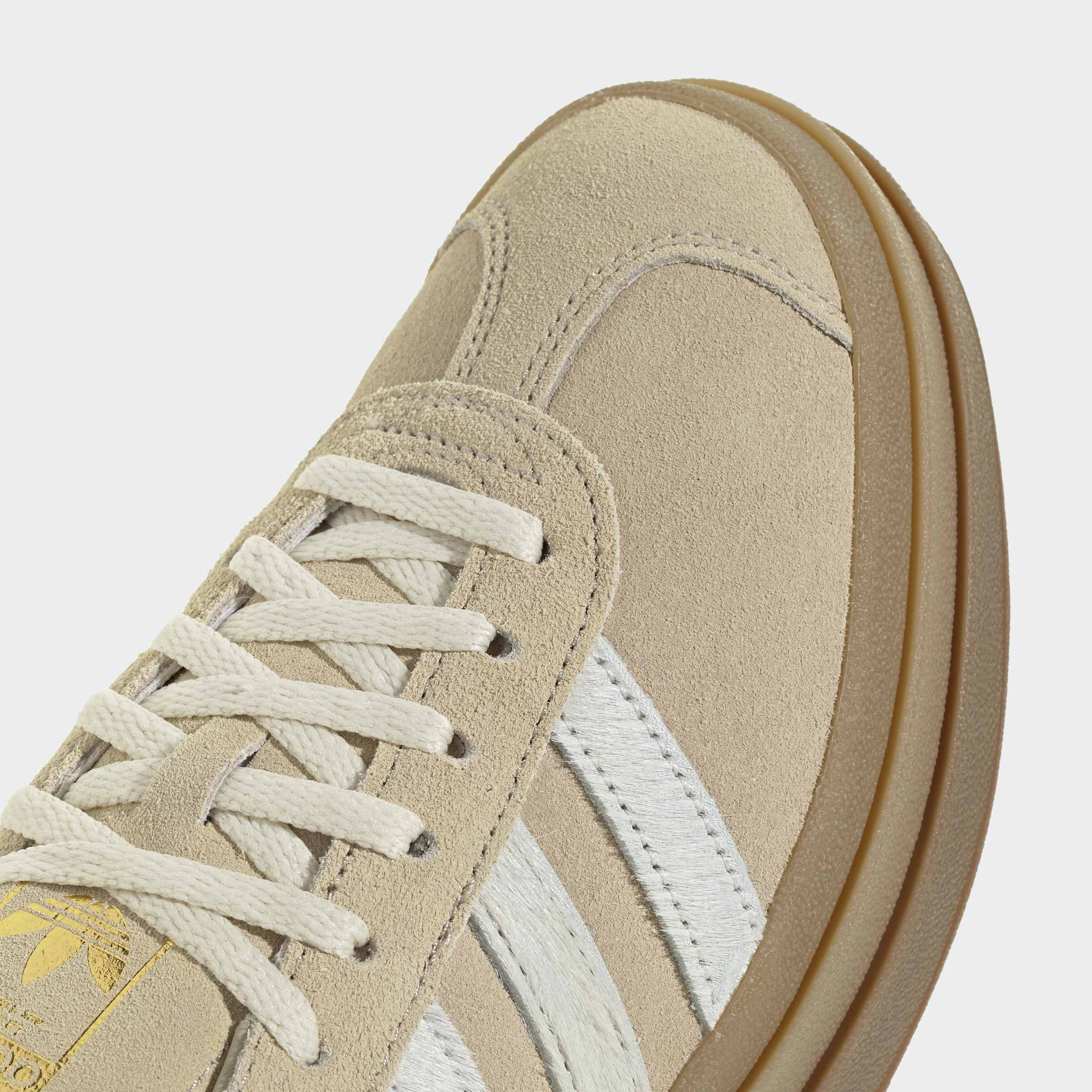 Women's adidas Gazelle Bold Shoes Stone Khaki | Chicago City Sports