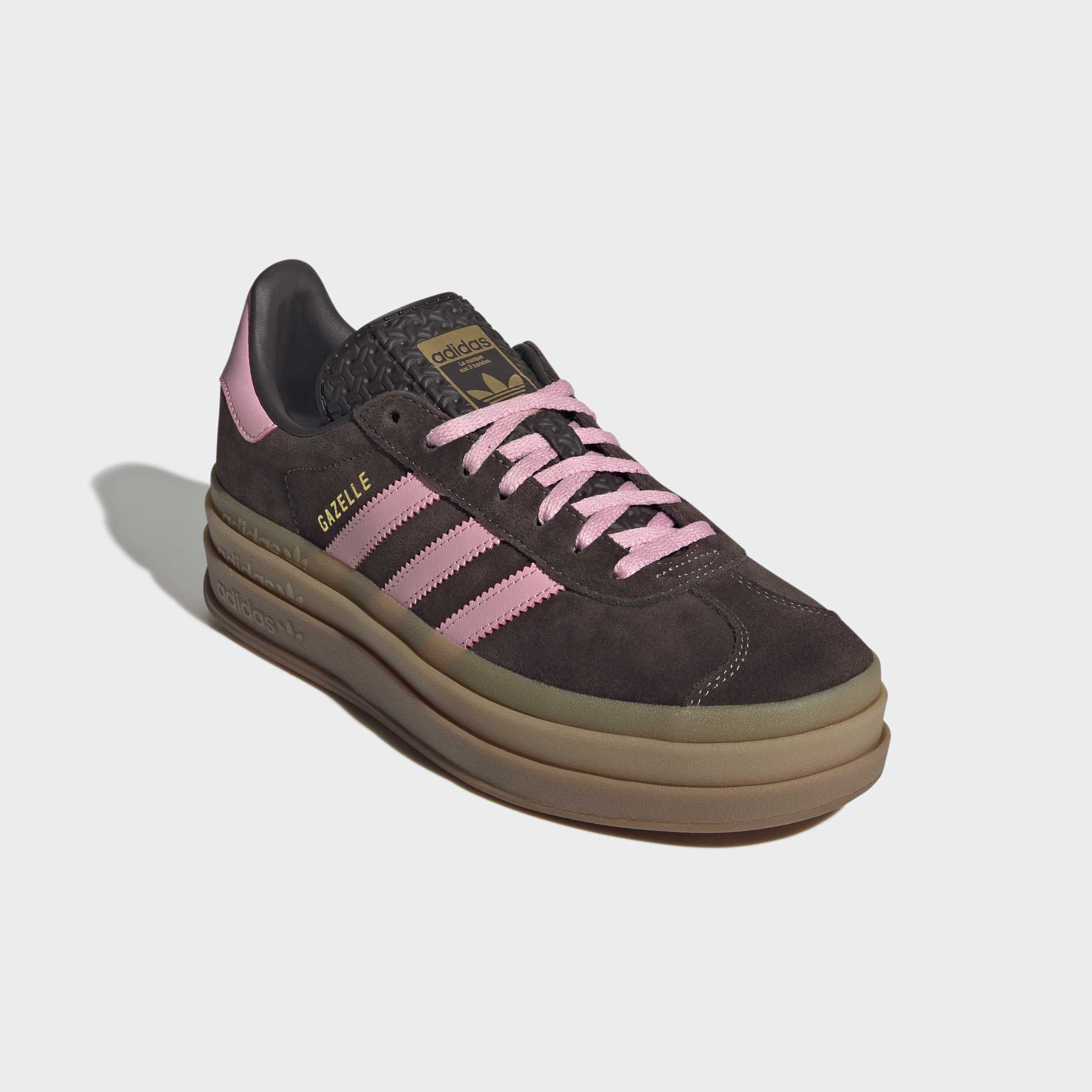 WMNS adidas Gazelle Bold Shoes Aurora Coffee | Chicago City Sports