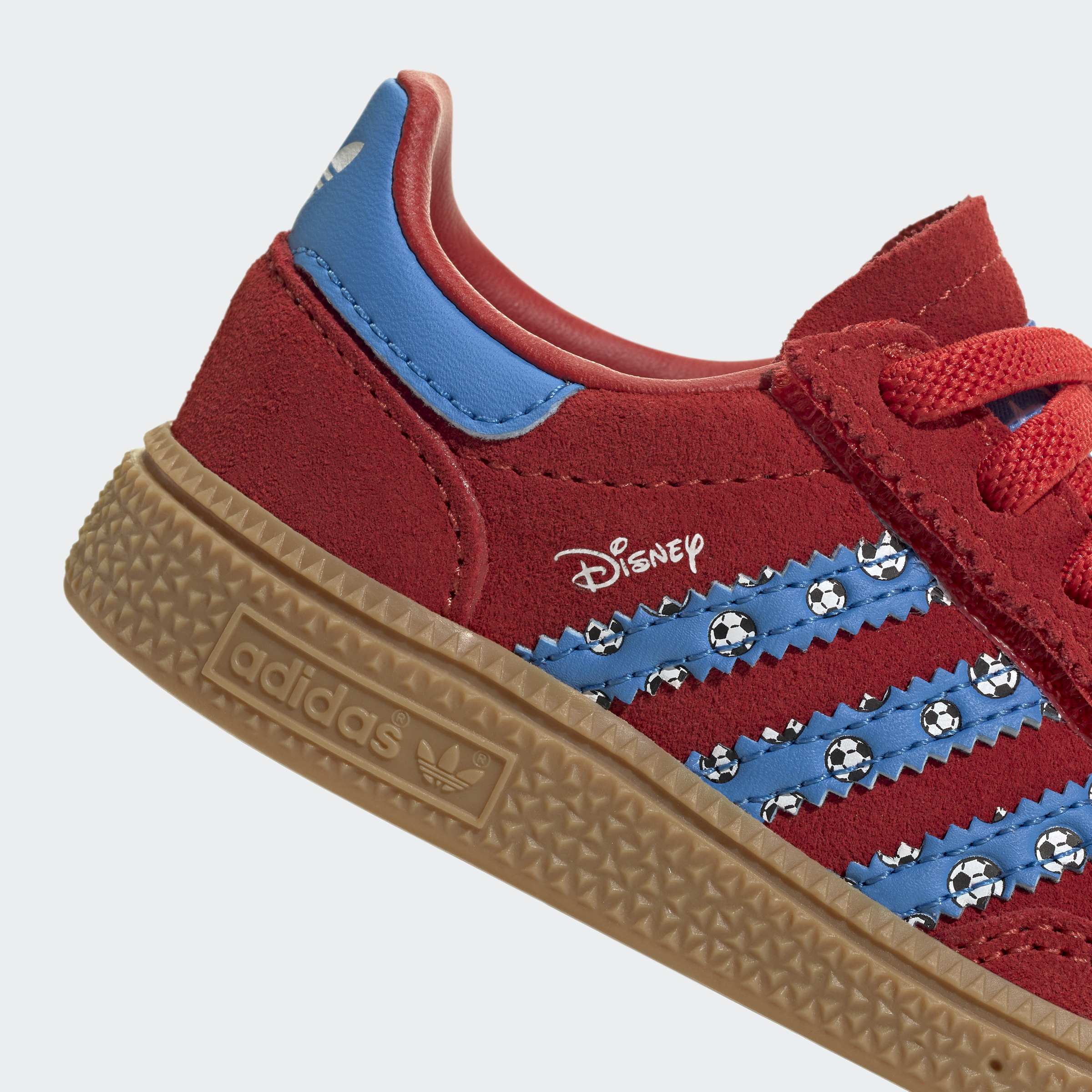 Toddlers adidas Originals Disney Handball Spezial Comfort Closure Elastic Lace Shoes Goofy